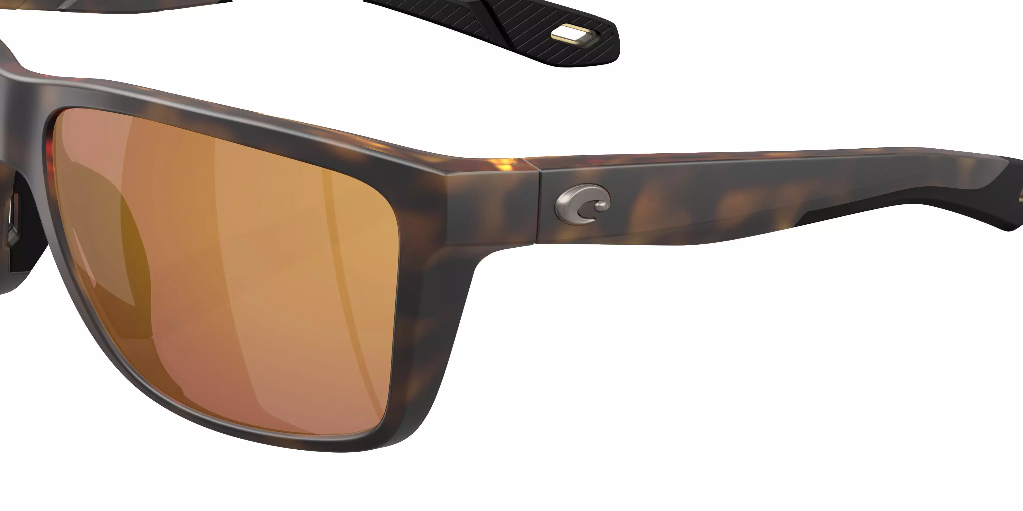 Costa Del Mar Broadbill II Gold Mirror 580G Polarized Sunglasses - Matte Tortoise - BROWN/GOLD