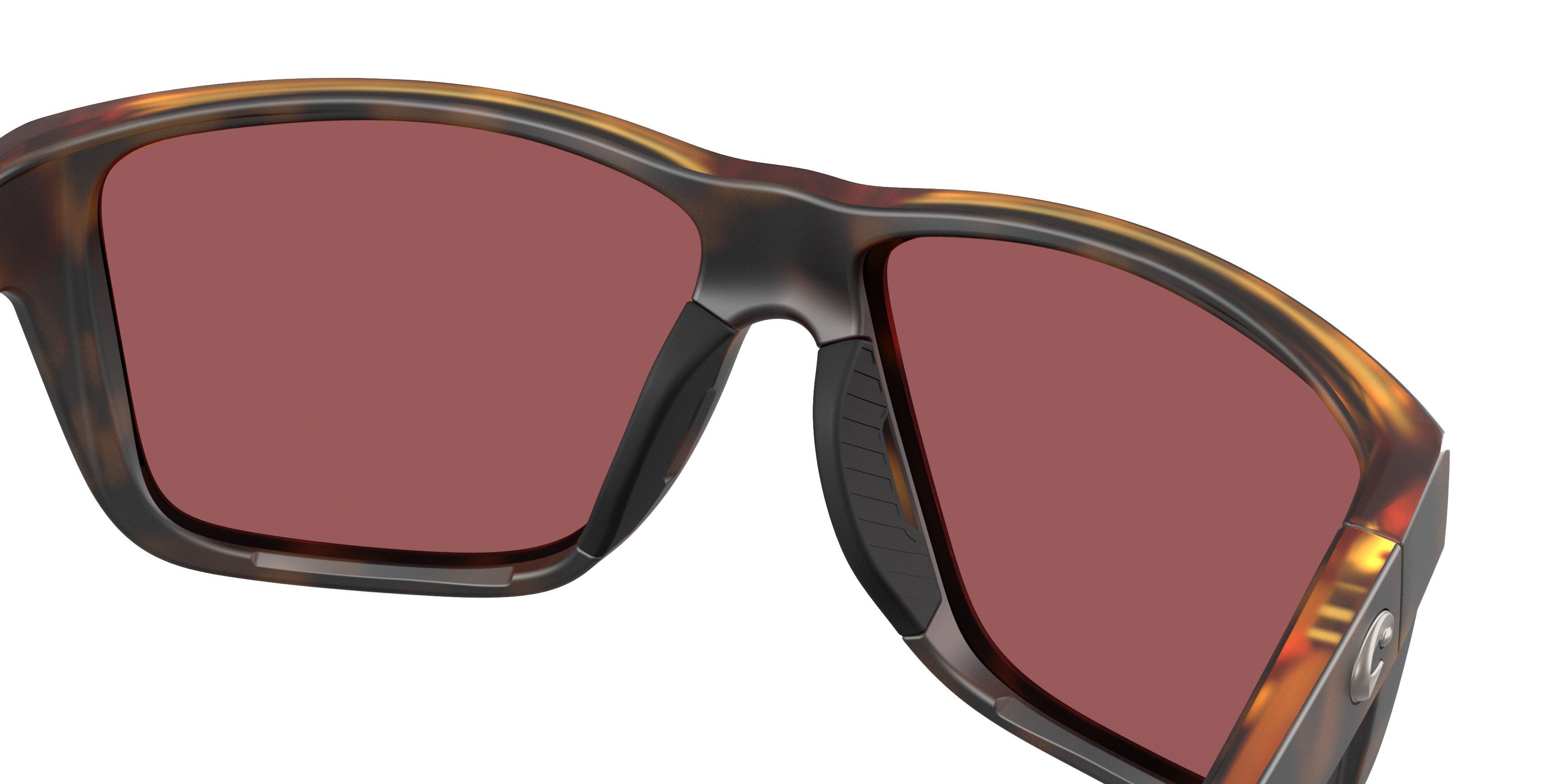 Costa Del Mar Broadbill II Gold Mirror 580G Polarized Sunglasses - Matte Tortoise - BROWN/GOLD Thumbnail View 6