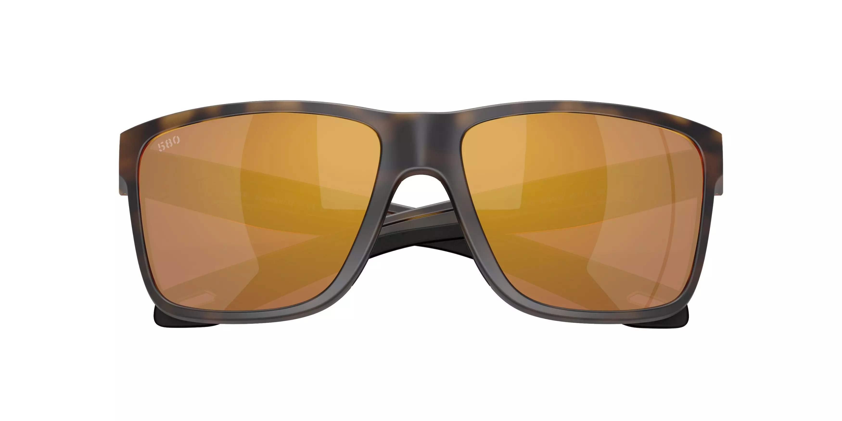 Costa Del Mar Broadbill II Gold Mirror 580G Polarized Sunglasses - Matte Tortoise - BROWN/GOLD
