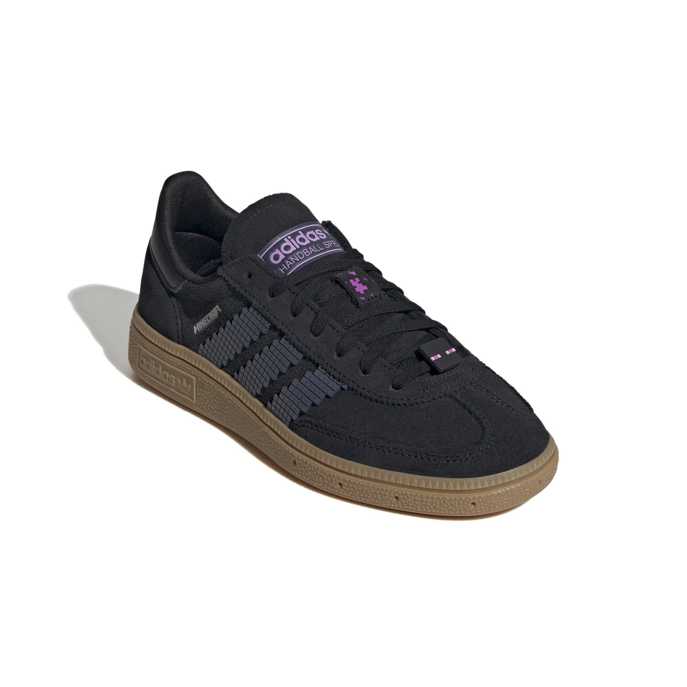 adidas Originals Handball Spezial x Minecraft Grade School Boys' "Core Black/Gum 4" Shoe