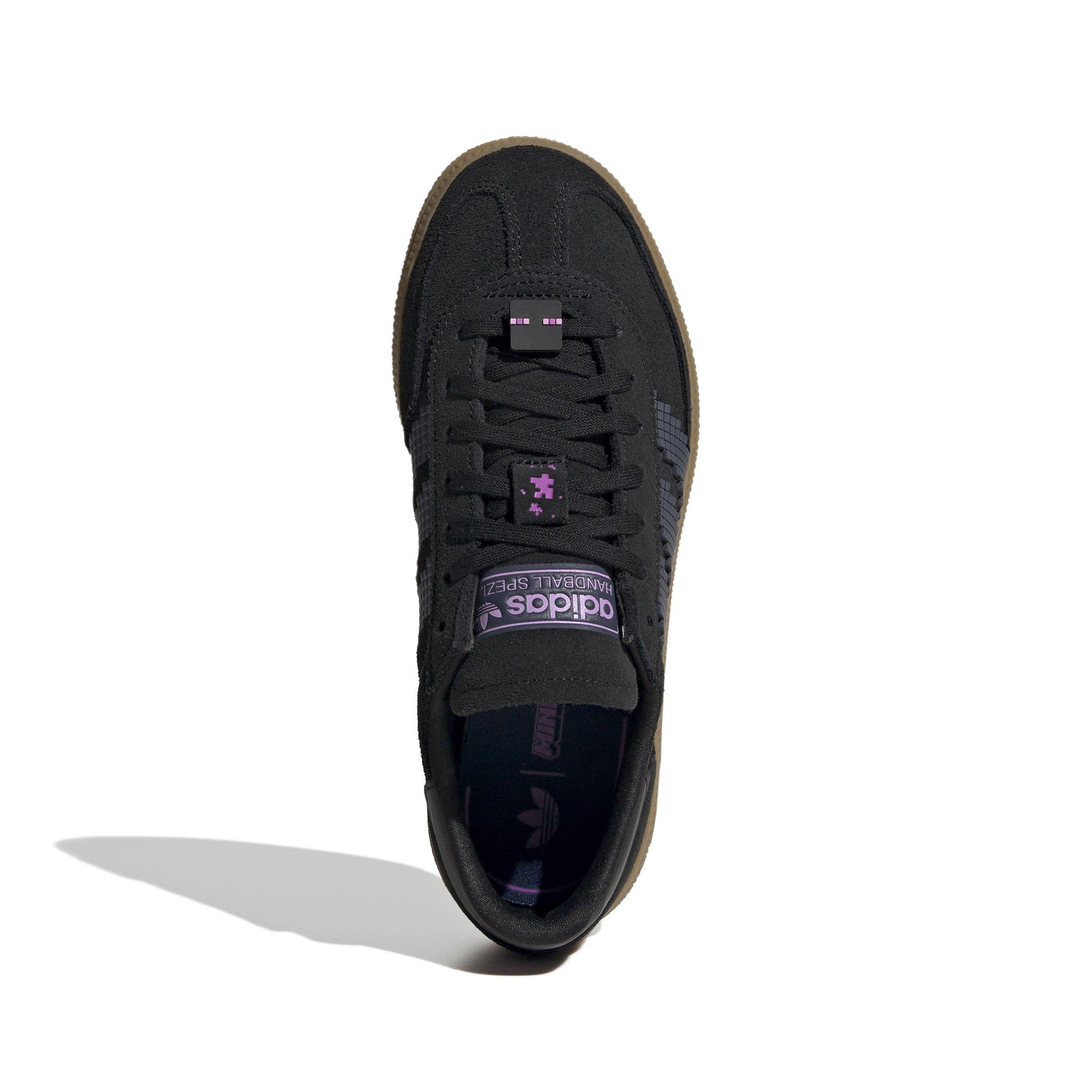 adidas Originals Handball Spezial x Minecraft Grade School Boys' "Core Black/Gum 4" Shoe
