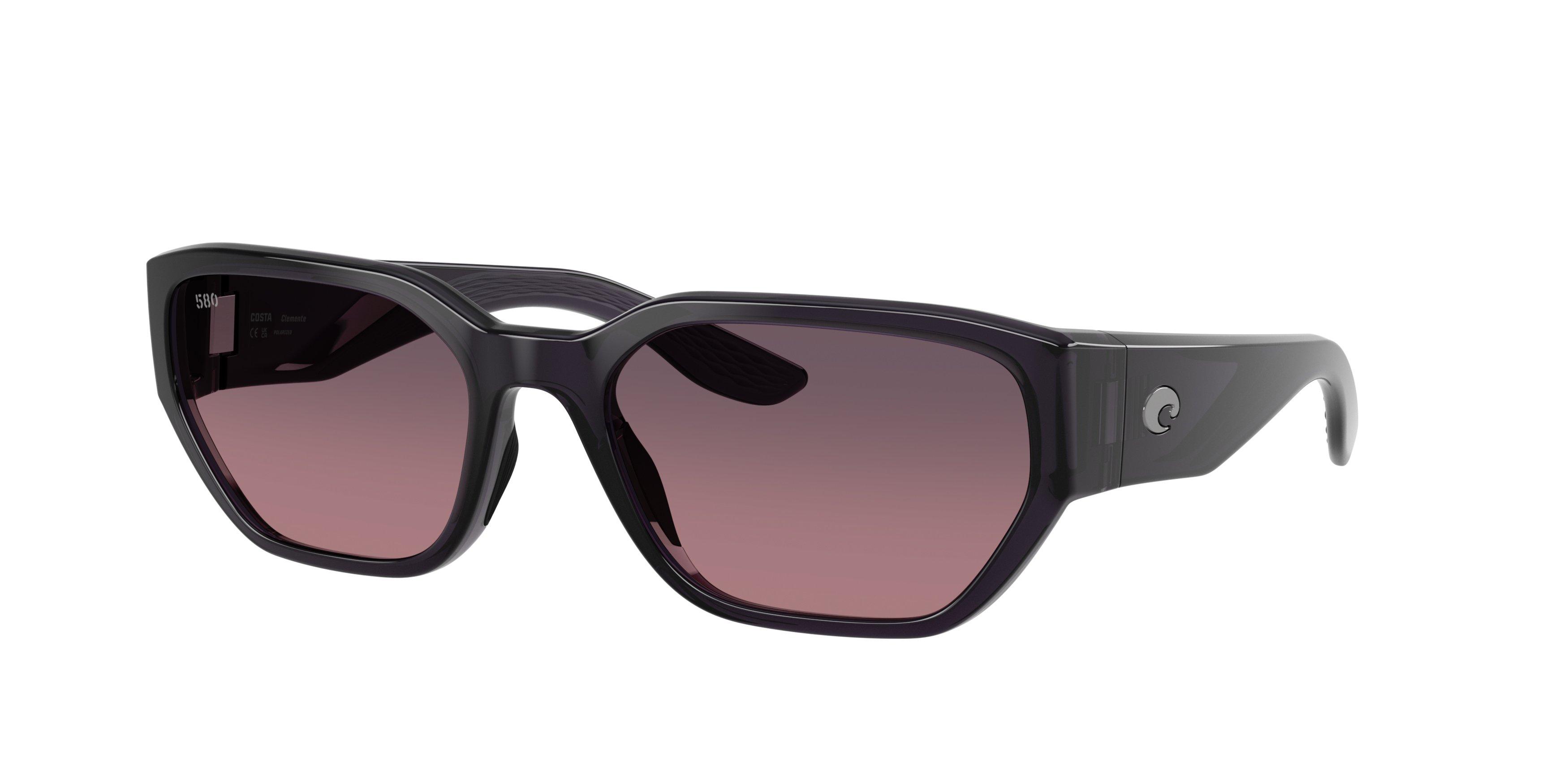 Costa Del Mar Clemente Rose Gradient 580G Polarized Sunglasses - Deep Purple - PURPLE/PINK Thumbnail View 1
