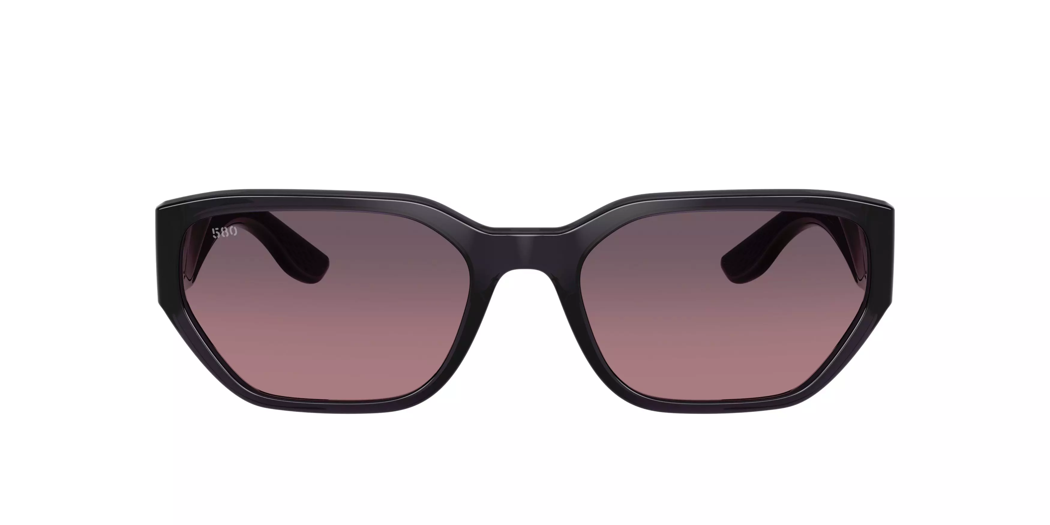 Costa Del Mar Clemente Rose Gradient 580G Polarized Sunglasses - Deep Purple - PURPLE/PINK