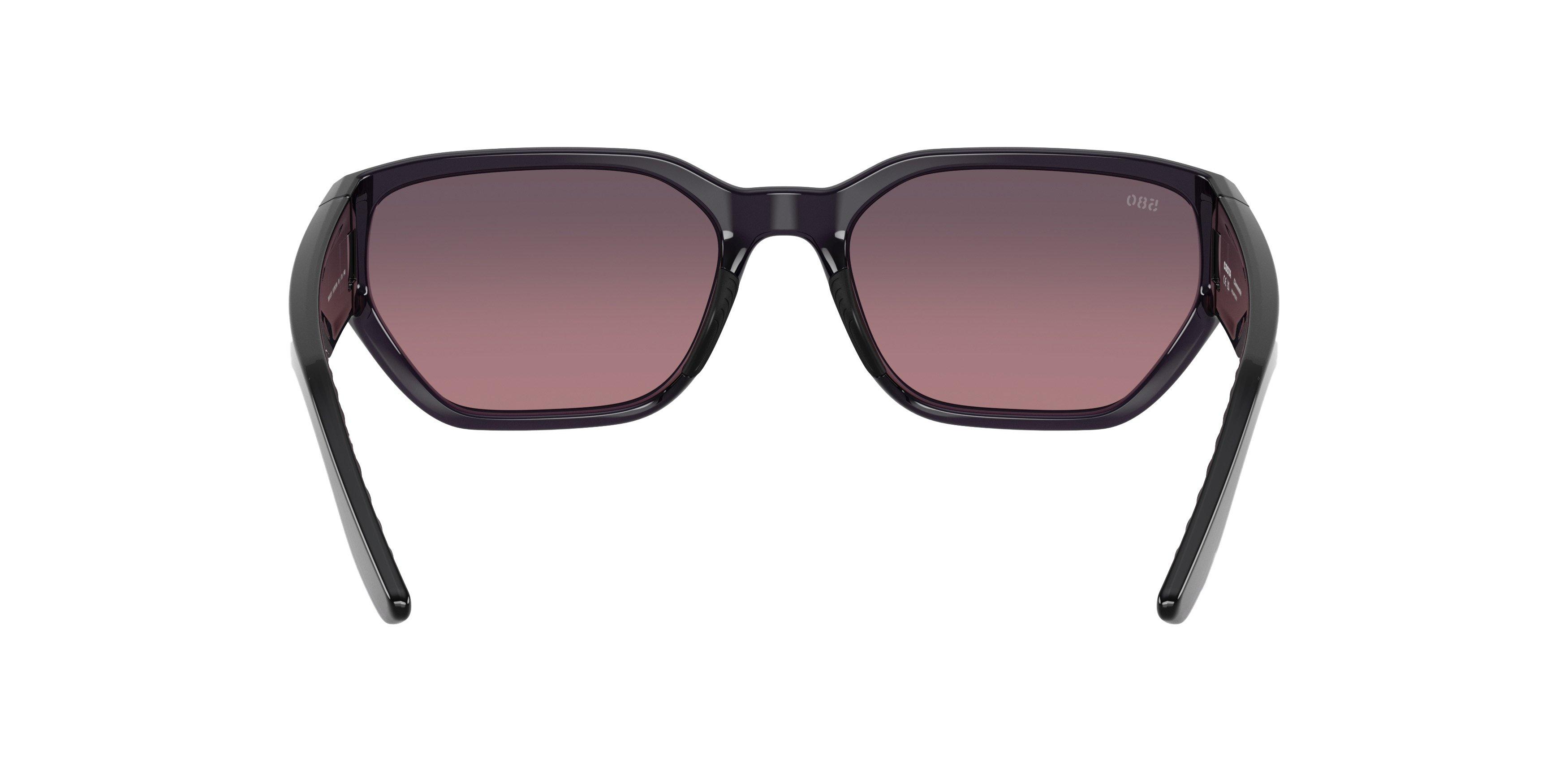 Costa Del Mar Clemente Rose Gradient 580G Polarized Sunglasses - Deep Purple - PURPLE/PINK Thumbnail View 3