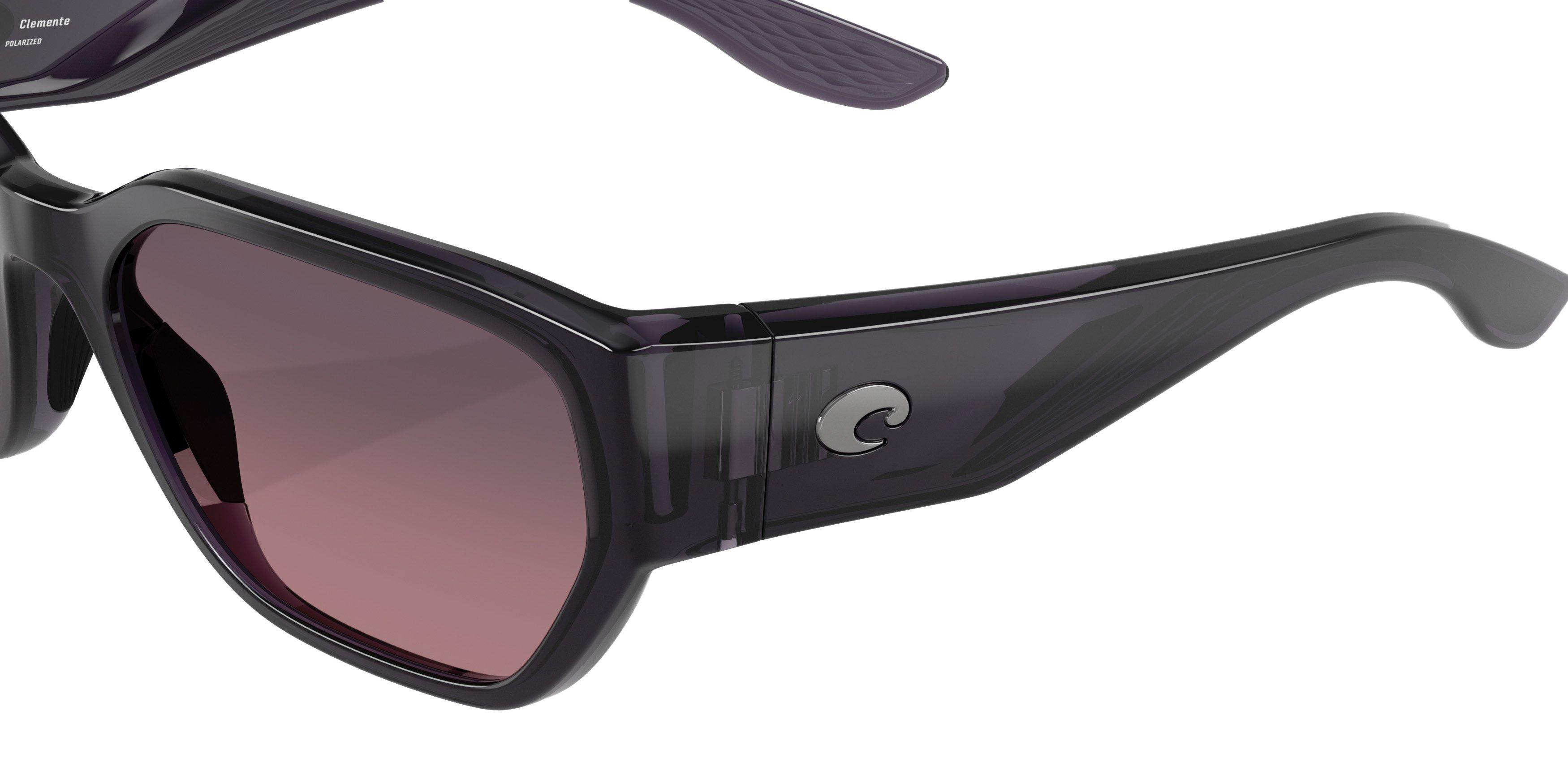 Costa Del Mar Clemente Rose Gradient 580G Polarized Sunglasses - Deep Purple - PURPLE/PINK Thumbnail View 5