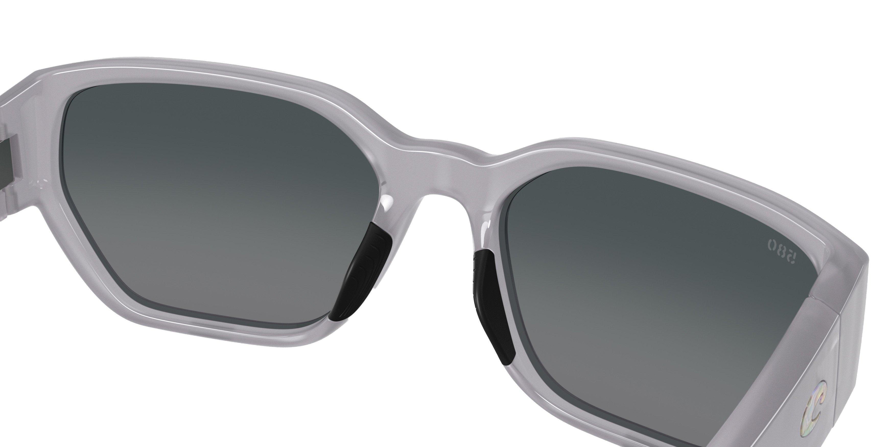 Costa Del Mar Clemente Grey Gradient 580G Polarized Sunglasses - Milky Violet - VIOLET Thumbnail View 6