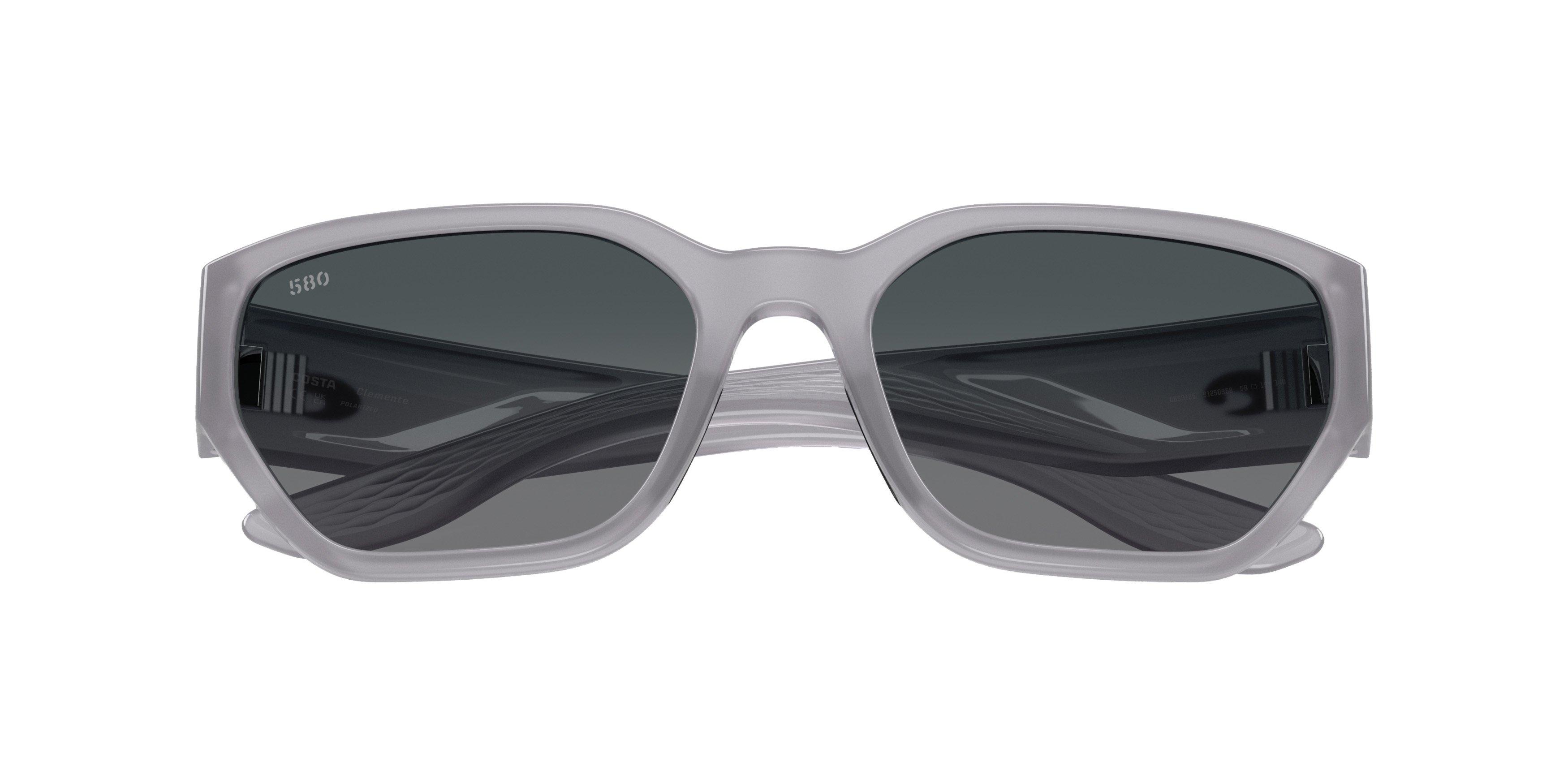 Costa Del Mar Clemente Grey Gradient 580G Polarized Sunglasses - Milky Violet - VIOLET Thumbnail View 7