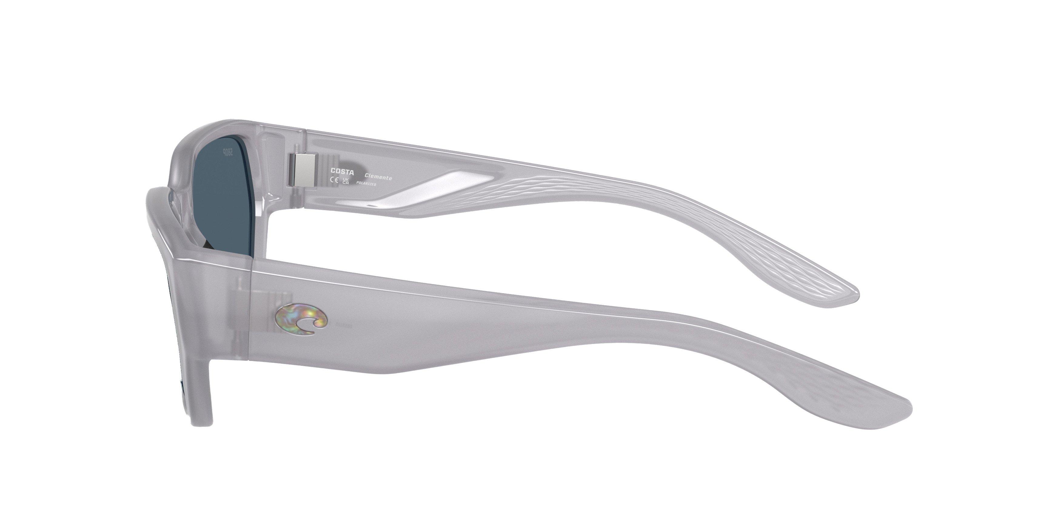 Costa Del Mar Clemente Grey 580P Polarized Sunglasses - Milky Violet - VIOLET Thumbnail View 4