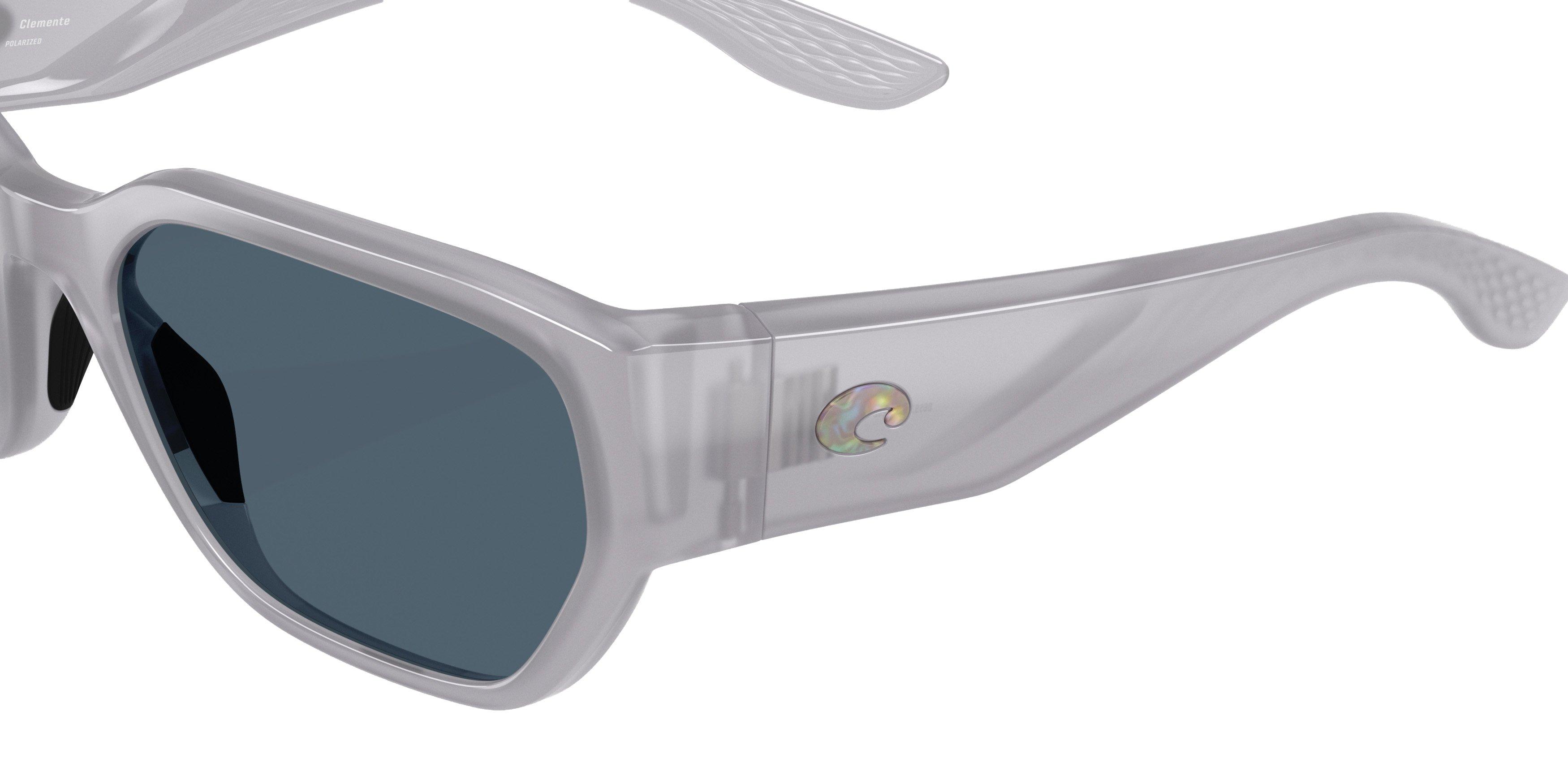 Costa Del Mar Clemente Grey 580P Polarized Sunglasses - Milky Violet - VIOLET Thumbnail View 5