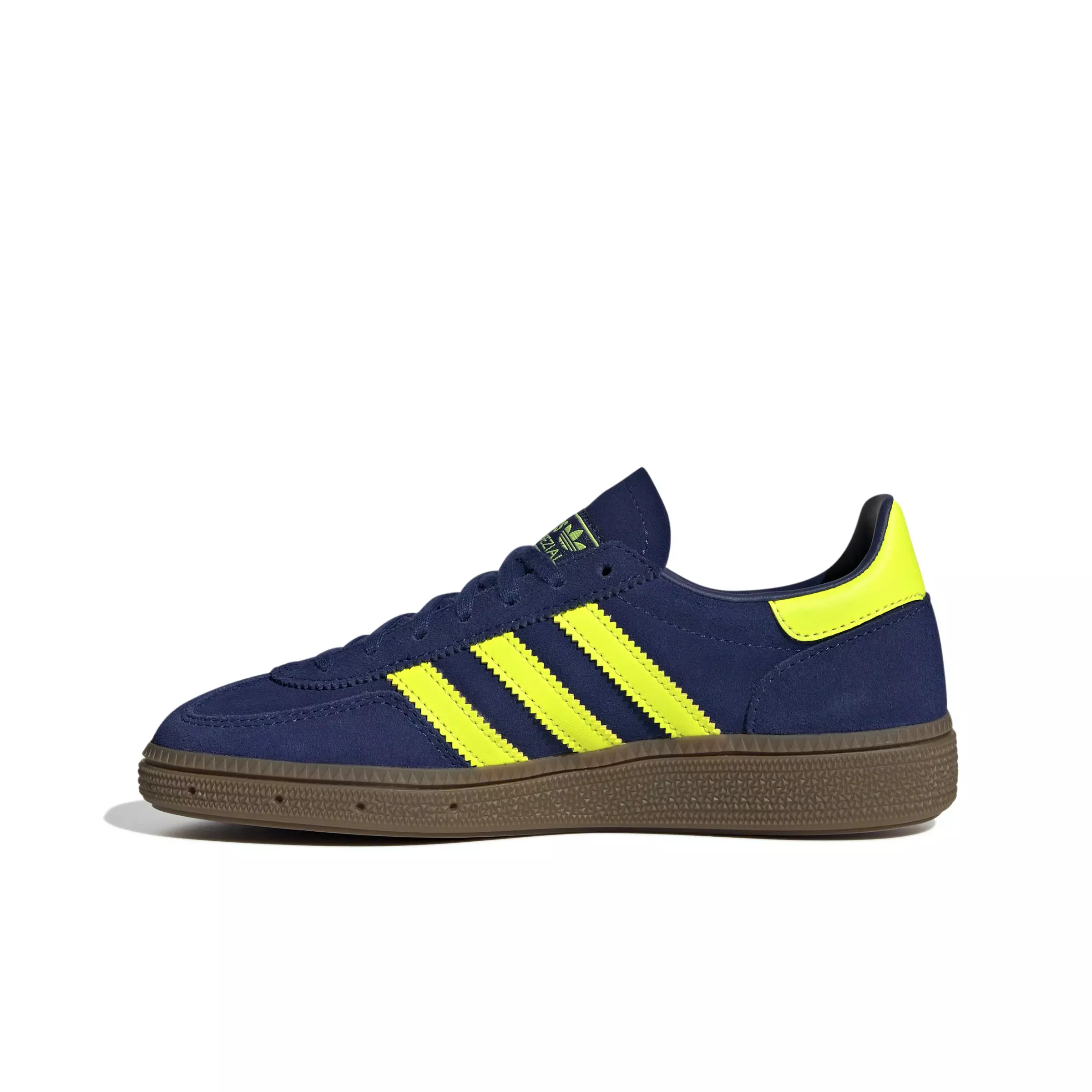 adidas Originals Handball Spezial "Victory Blue/Solar Yellow/Gum 5" Grade School Boys' Shoe - BLUE/YELLOW/GUM
