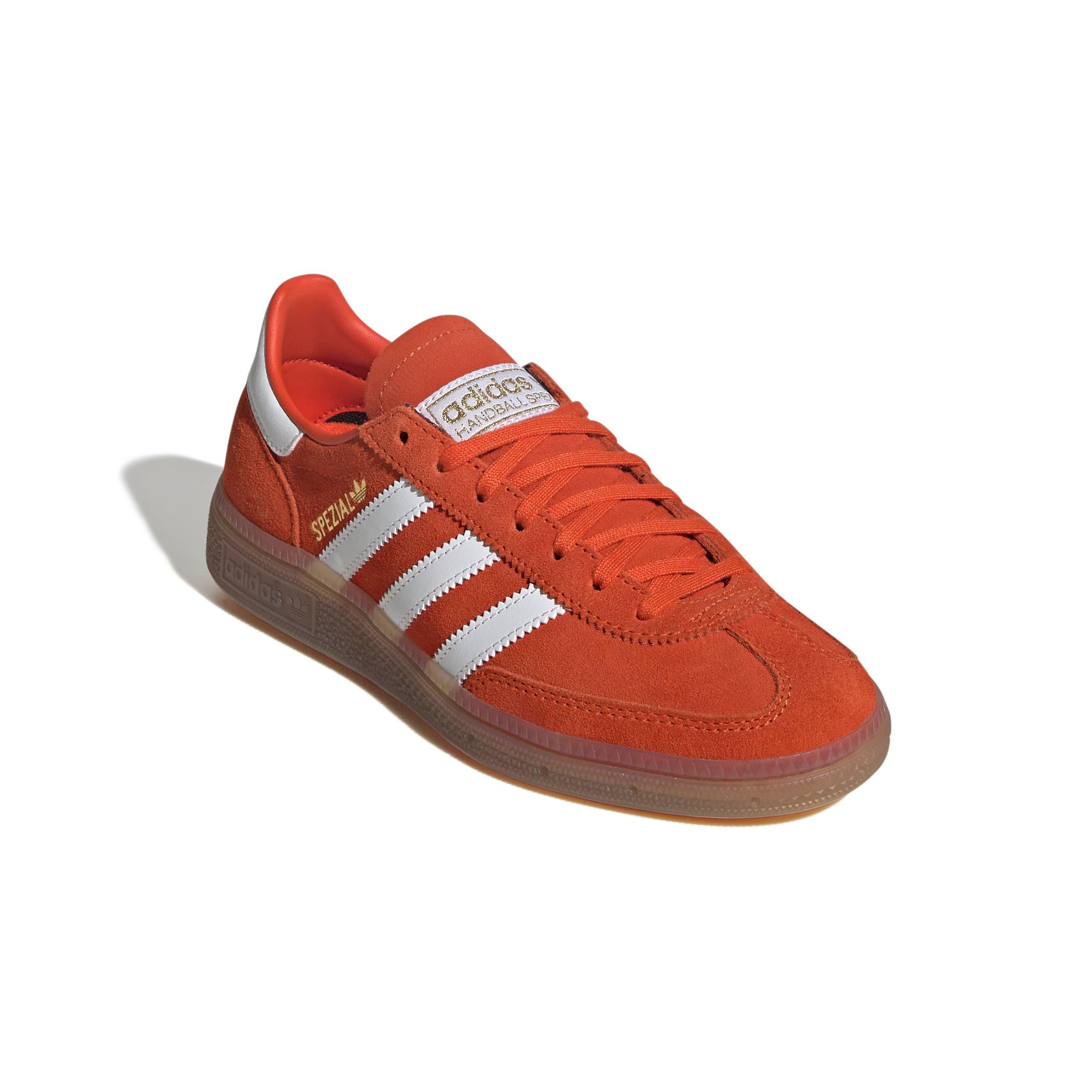 adidas Originals Handball Spezial Grade School Boys' "Collegiate Orange/Gum 5" Shoe