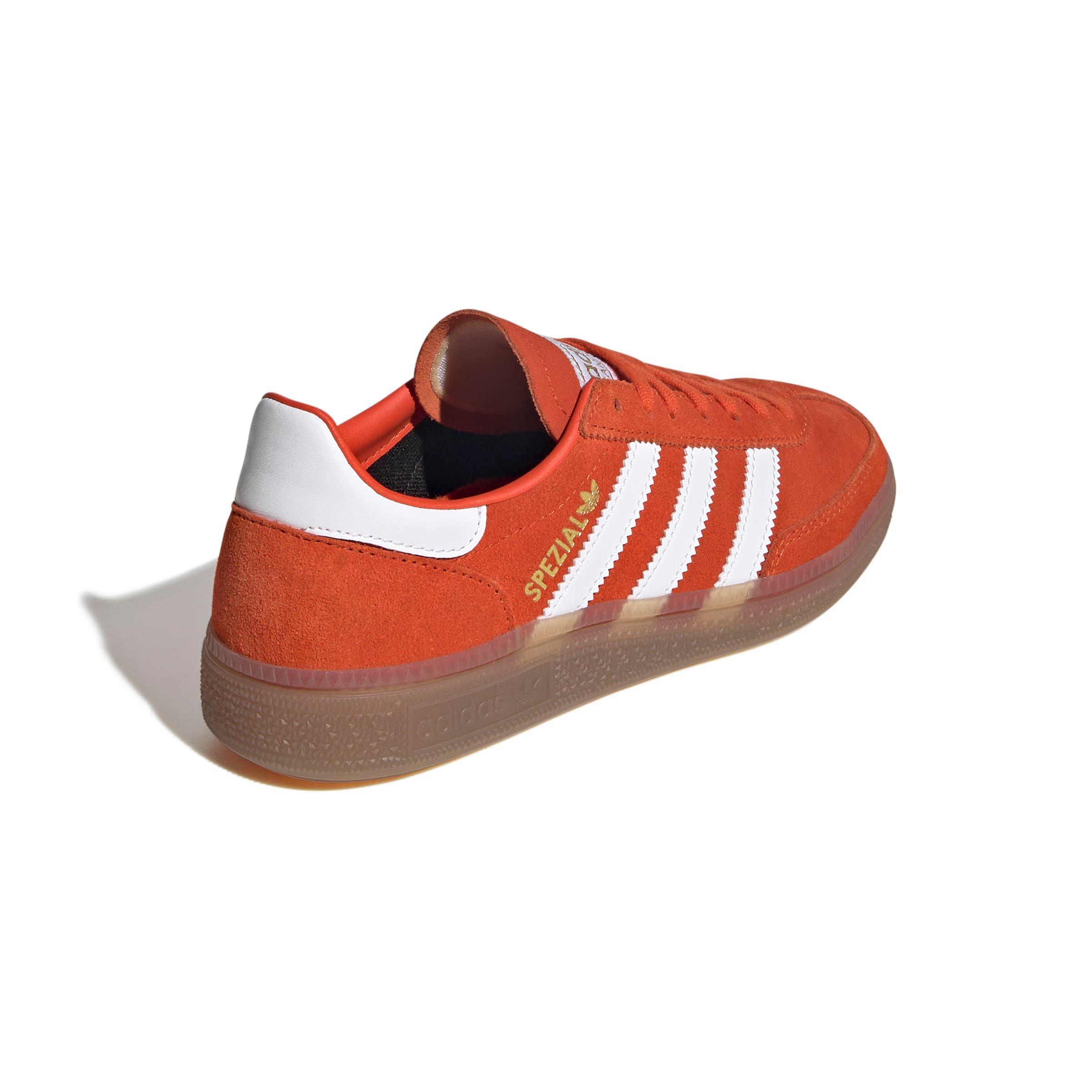 adidas Originals Handball Spezial Grade School Boys' "Collegiate Orange/Gum 5" Shoe
