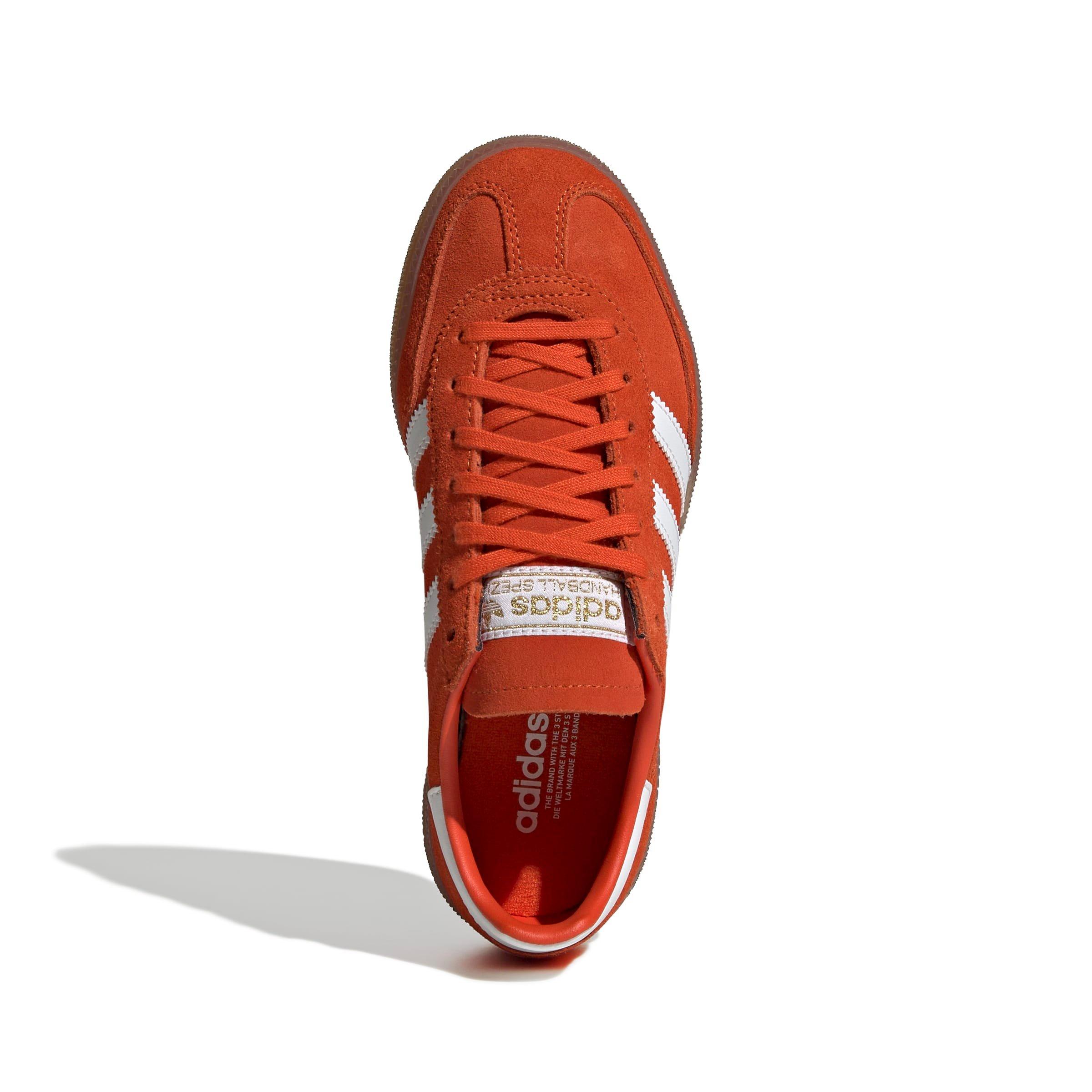 adidas Originals Handball Spezial Grade School Boys' "Collegiate Orange/Gum 5" Shoe