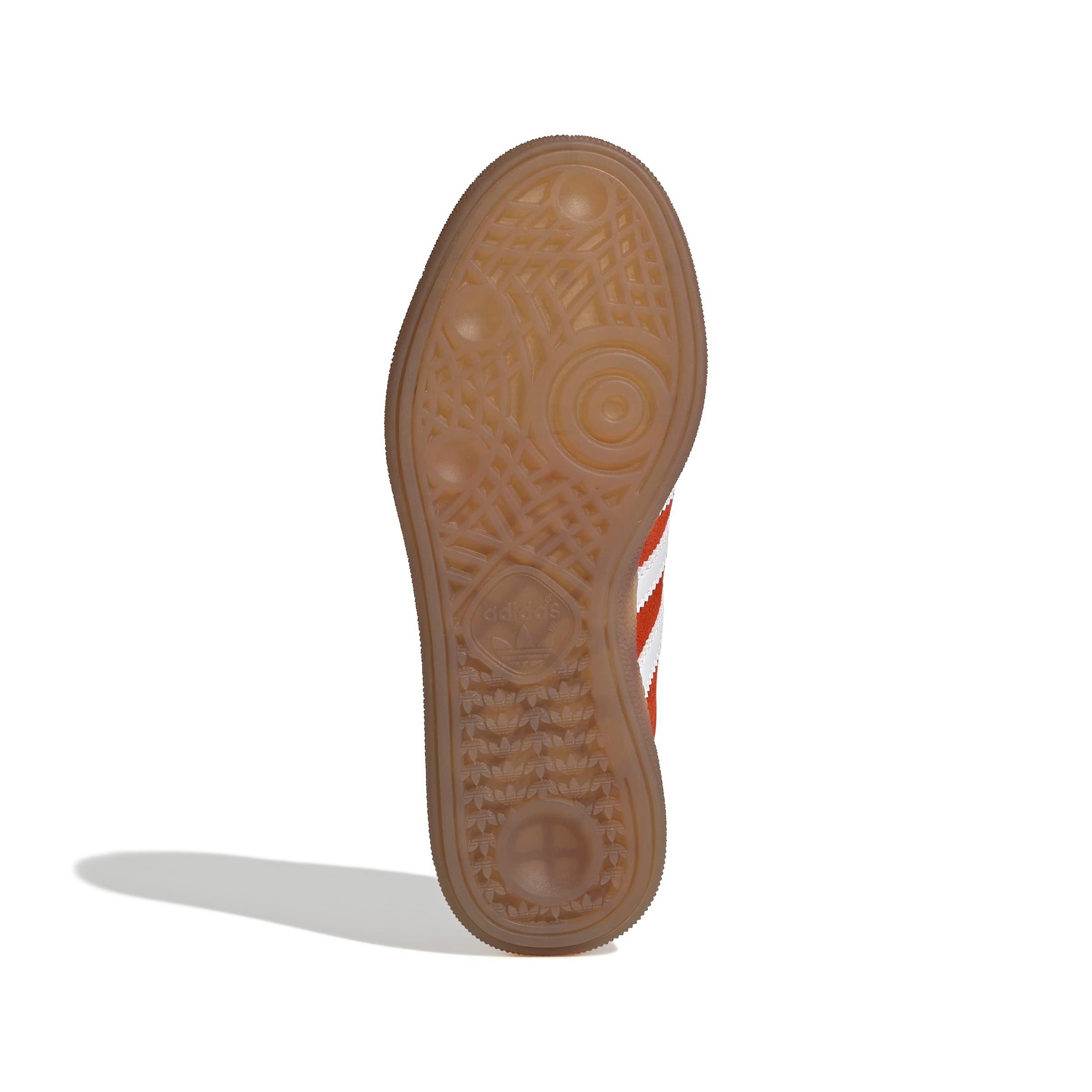 adidas Originals Handball Spezial Grade School Boys' "Collegiate Orange/Gum 5" Shoe