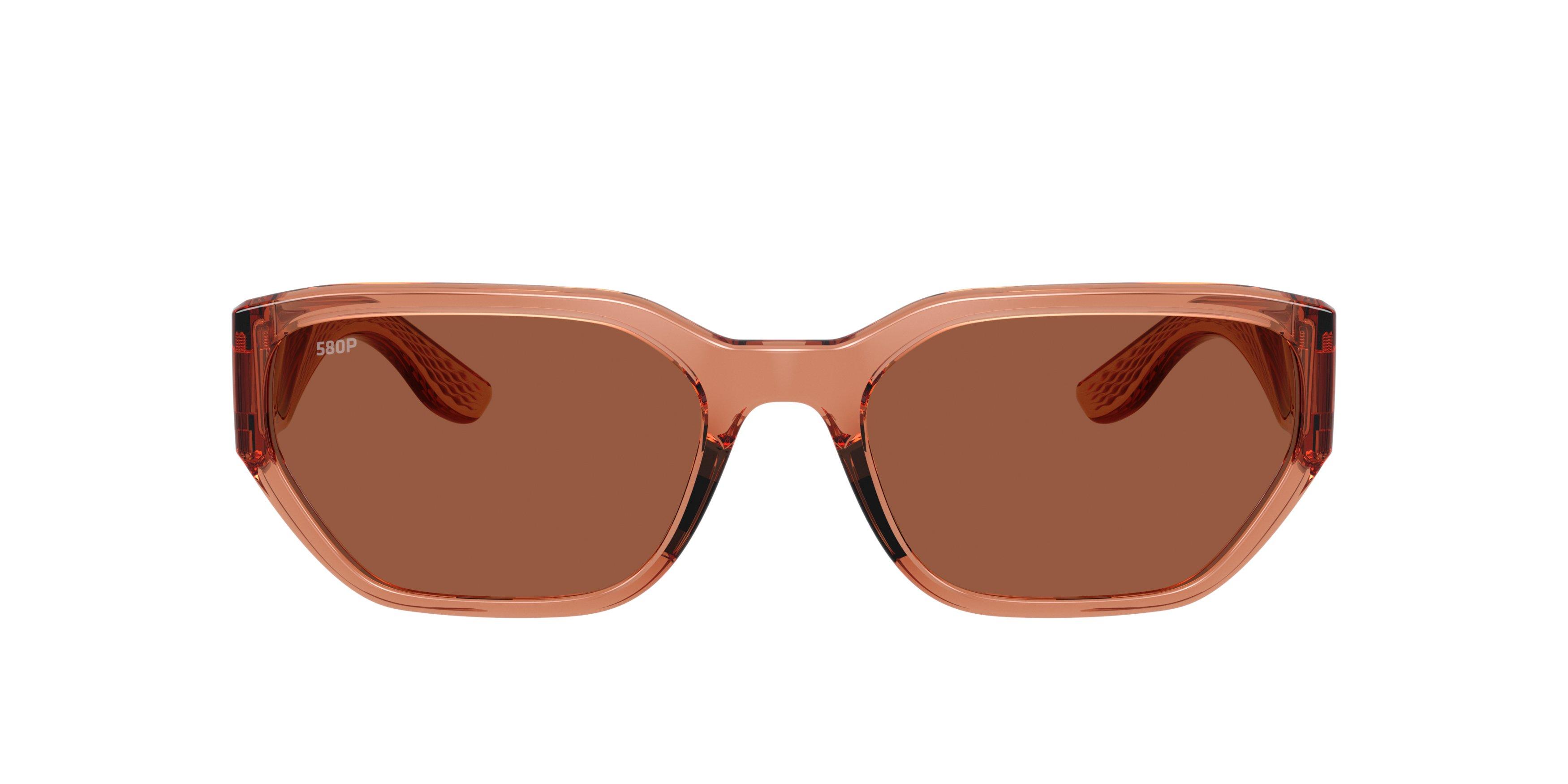 Costa Del Mar Clemente Copper 580PG Polarized Sunglasses - Translucent Pink Sands - PINK Thumbnail View 2