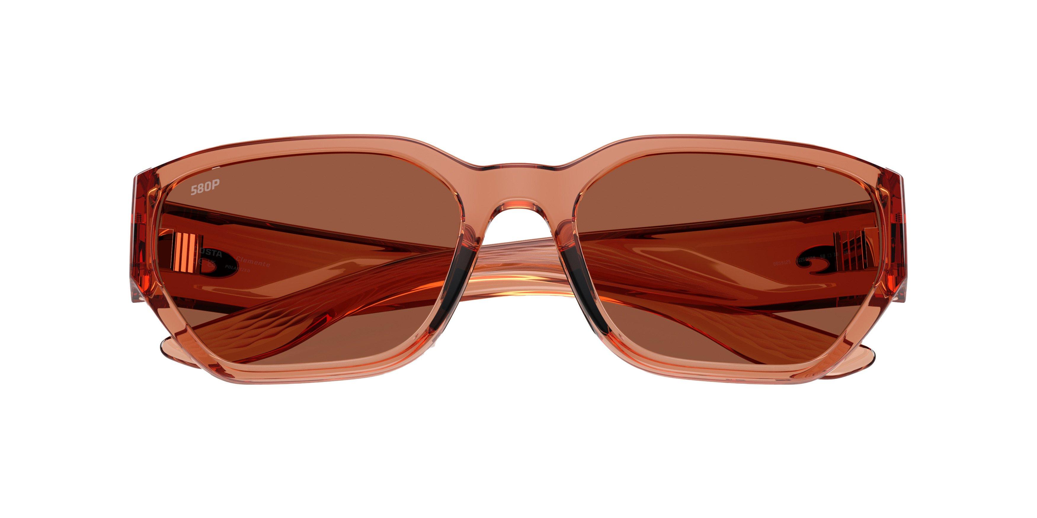 Costa Del Mar Clemente Copper 580PG Polarized Sunglasses - Translucent Pink Sands - PINK Thumbnail View 7