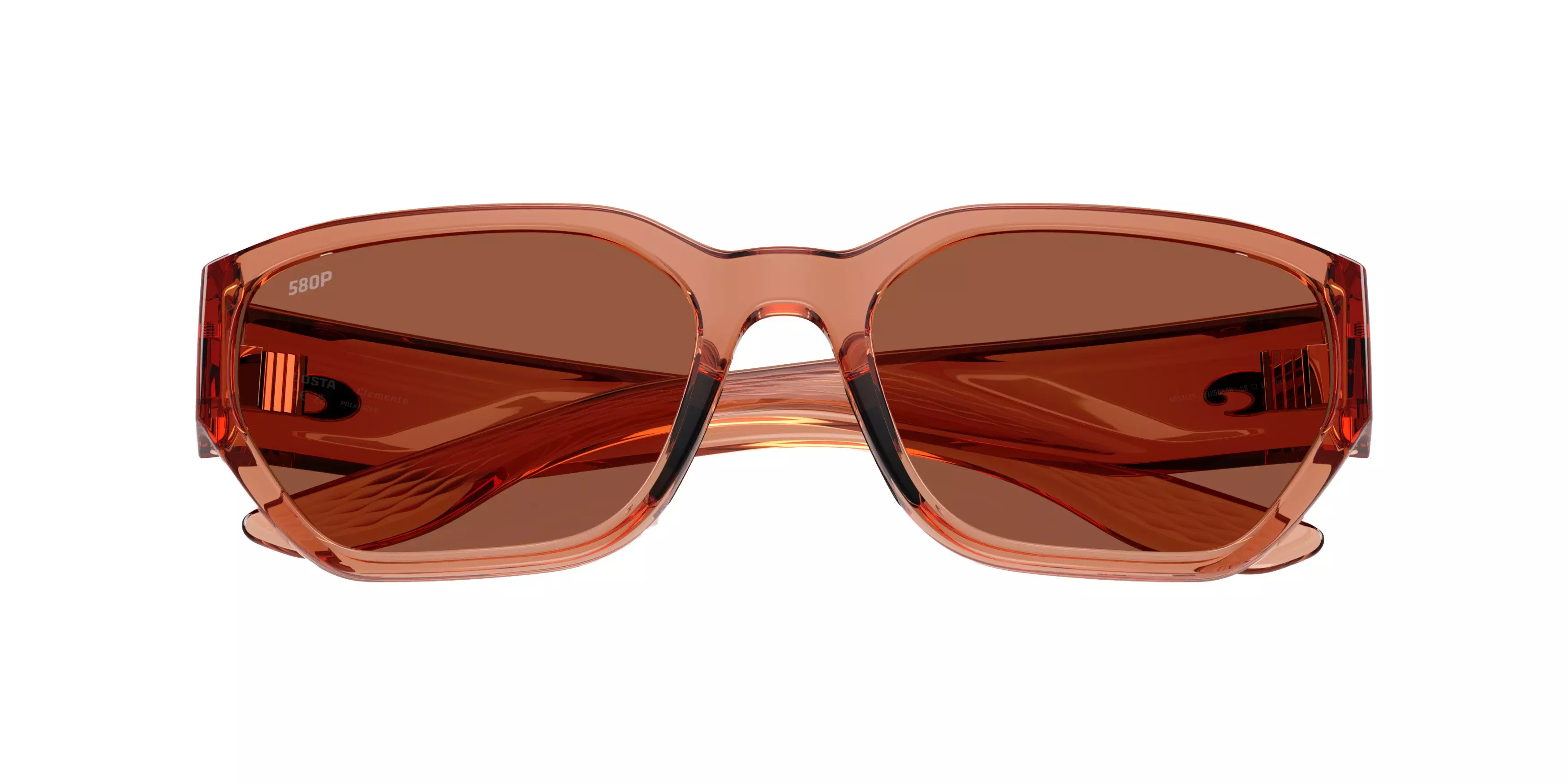 Costa Del Mar Clemente Copper 580PG Polarized Sunglasses - Translucent Pink Sands - PINK
