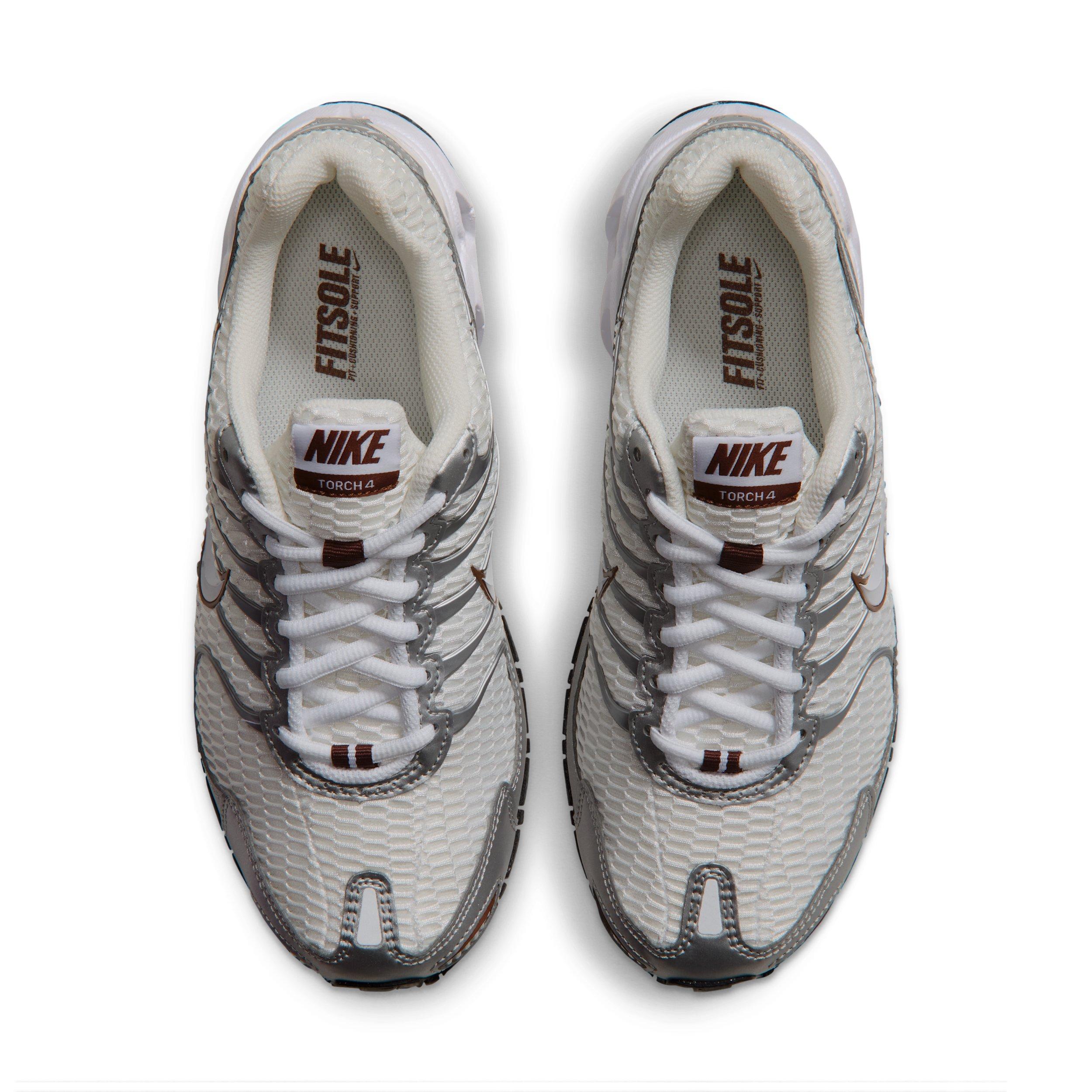 Nike Air Max Torch 4 "Sail/Metallic Silver/Fauna Brown/White" Women's Shoe - SAIL/SILVER/BROWN/WHITE