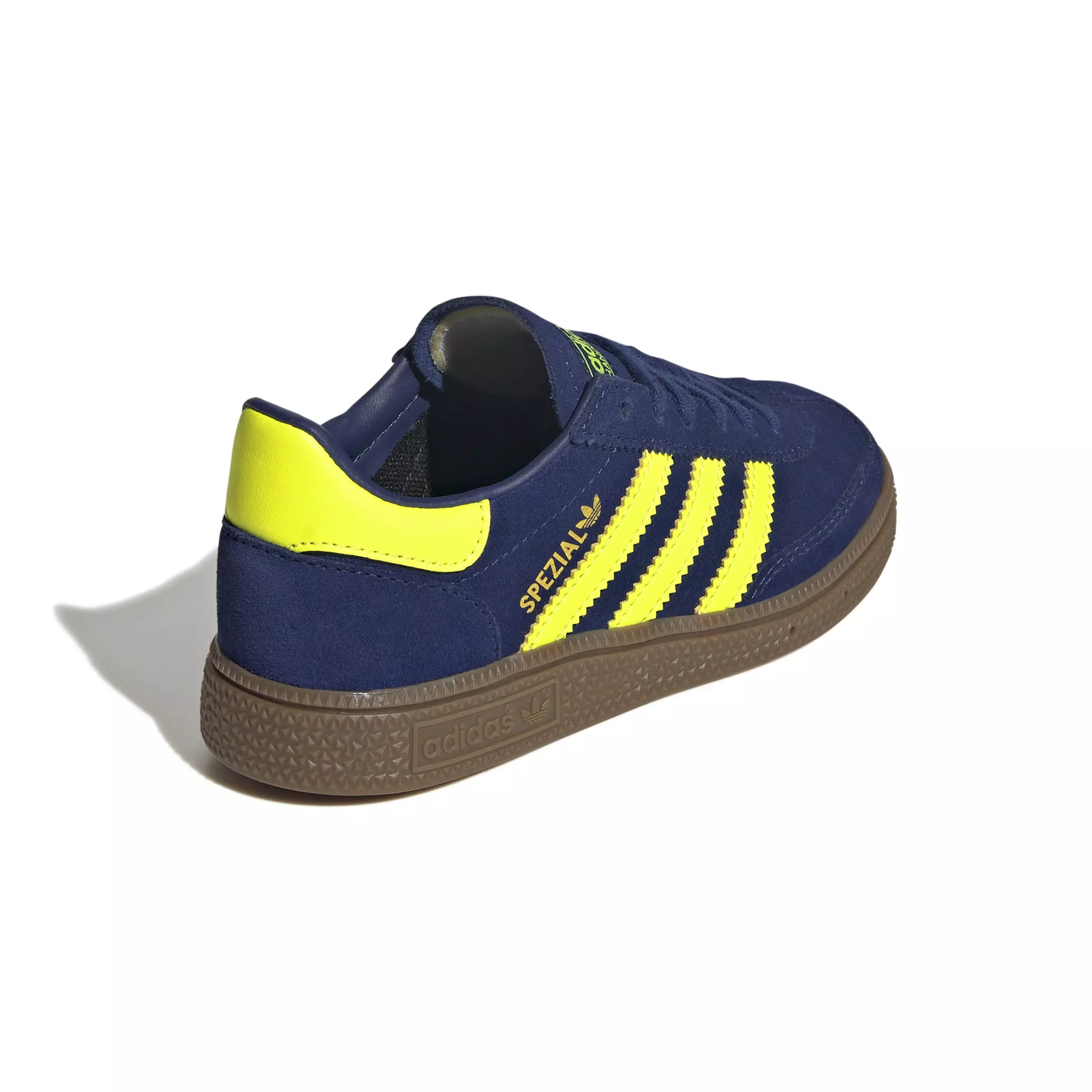 adidas Originals Handball Spezial "Victory Blue/Solar Yellow/Gum 5" Preschool Boys' Shoe - BLUE/YELLOW/GUM