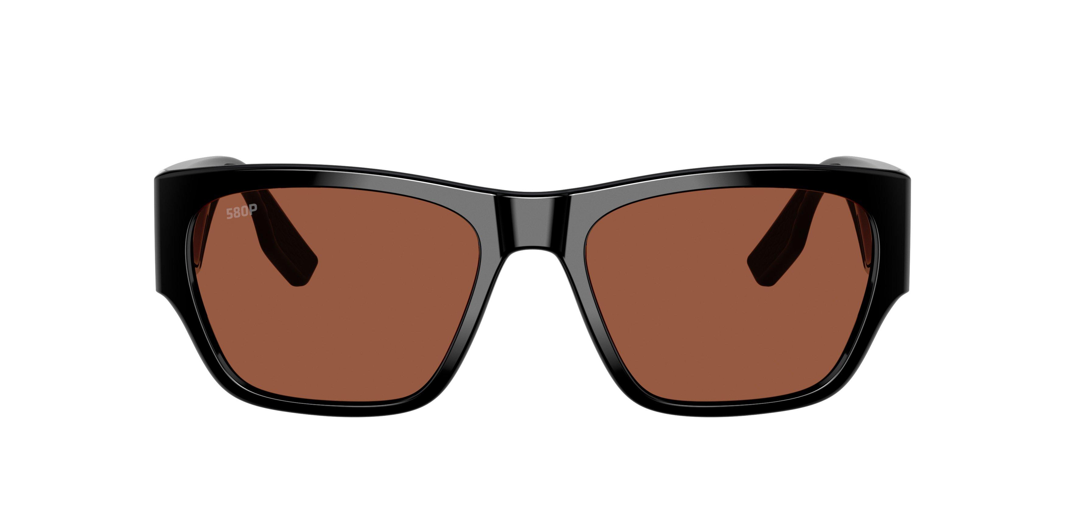 Costa Del Mar Sue&ntilde;os Copper 580P Polarized Sunglasses - Black - BLACK/COPPER Thumbnail View 2