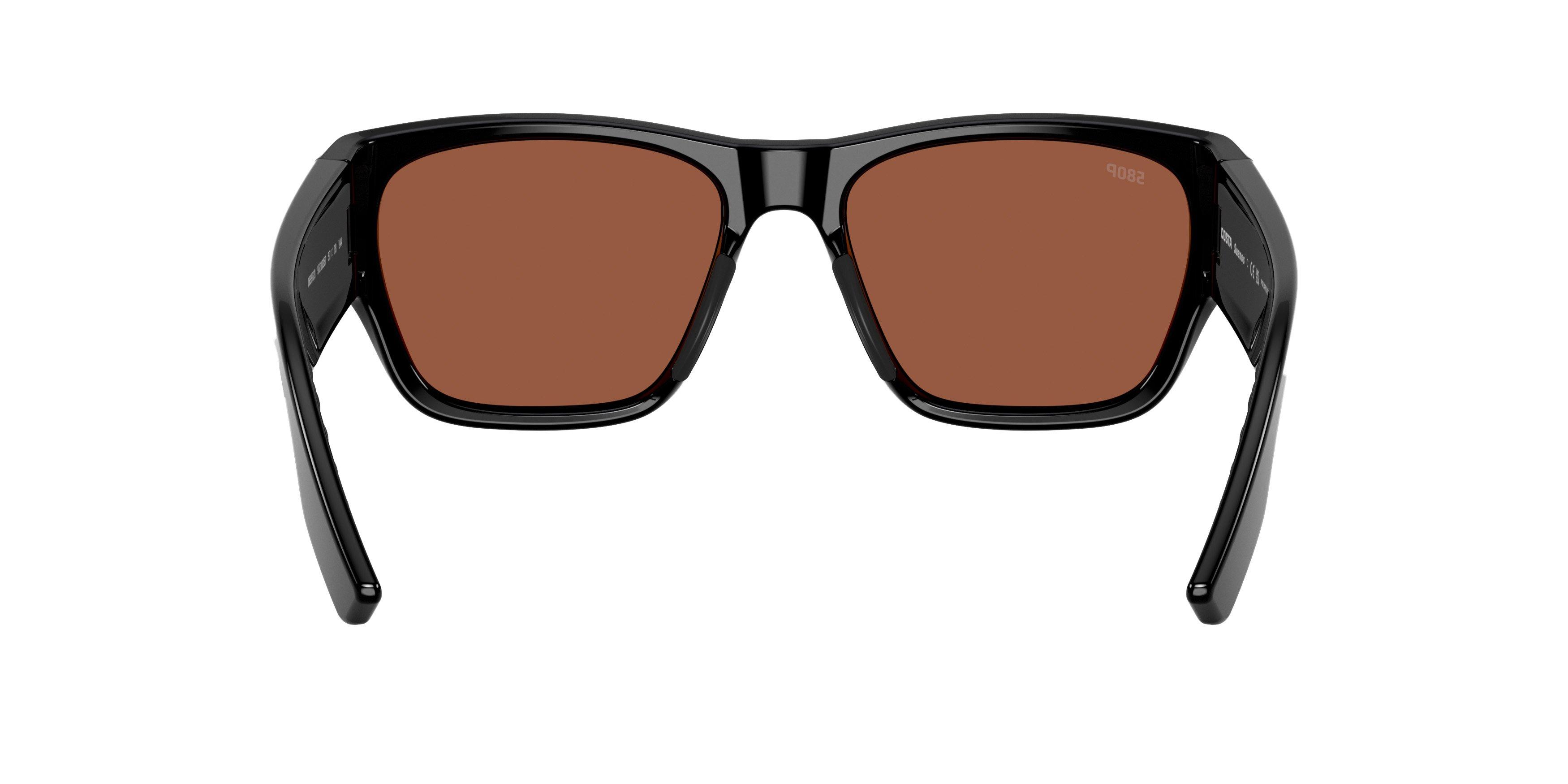 Costa Del Mar Sue&ntilde;os Copper 580P Polarized Sunglasses - Black - BLACK/COPPER Thumbnail View 3