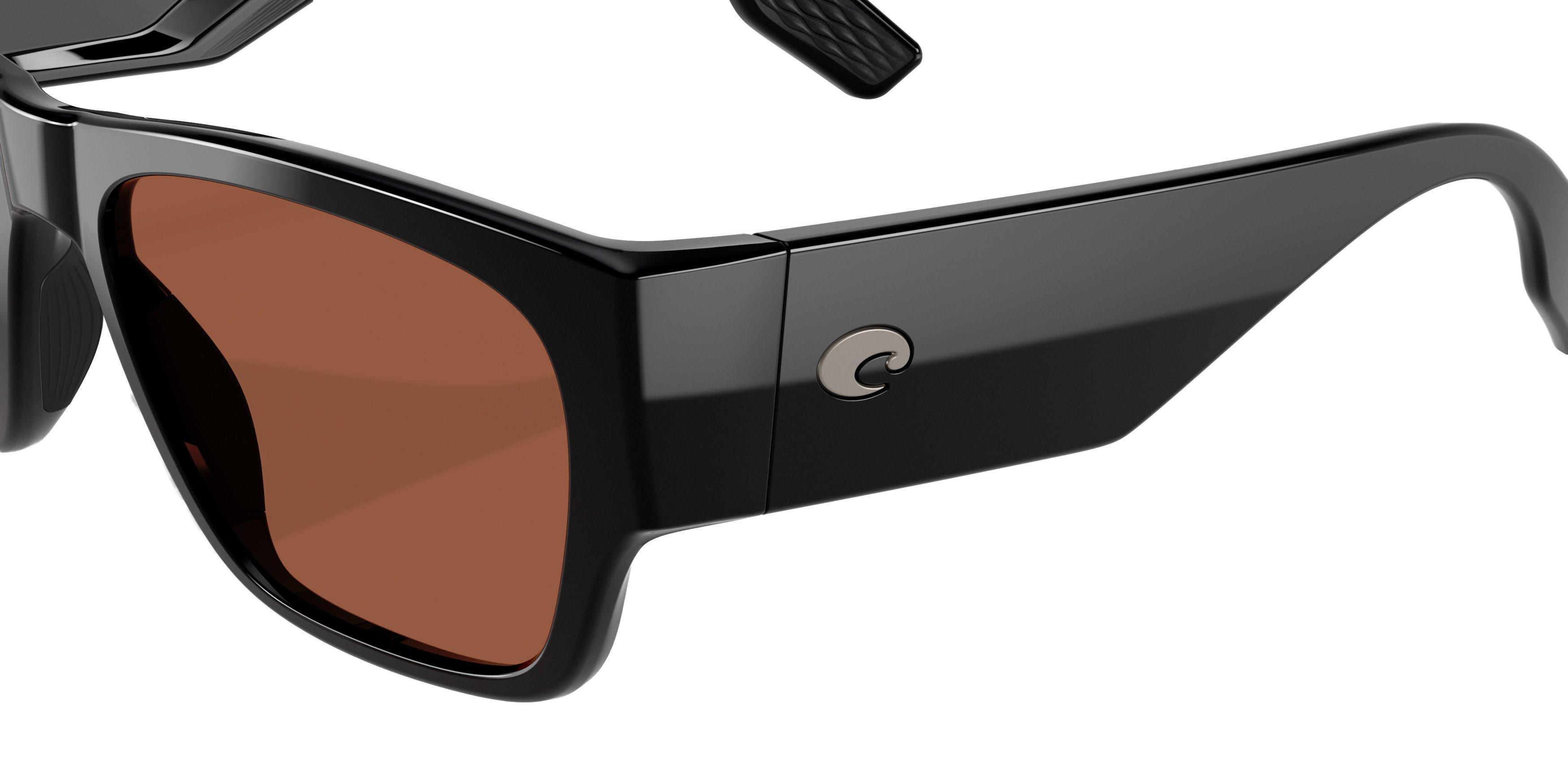Costa Del Mar Sue&ntilde;os Copper 580P Polarized Sunglasses - Black - BLACK/COPPER Thumbnail View 5