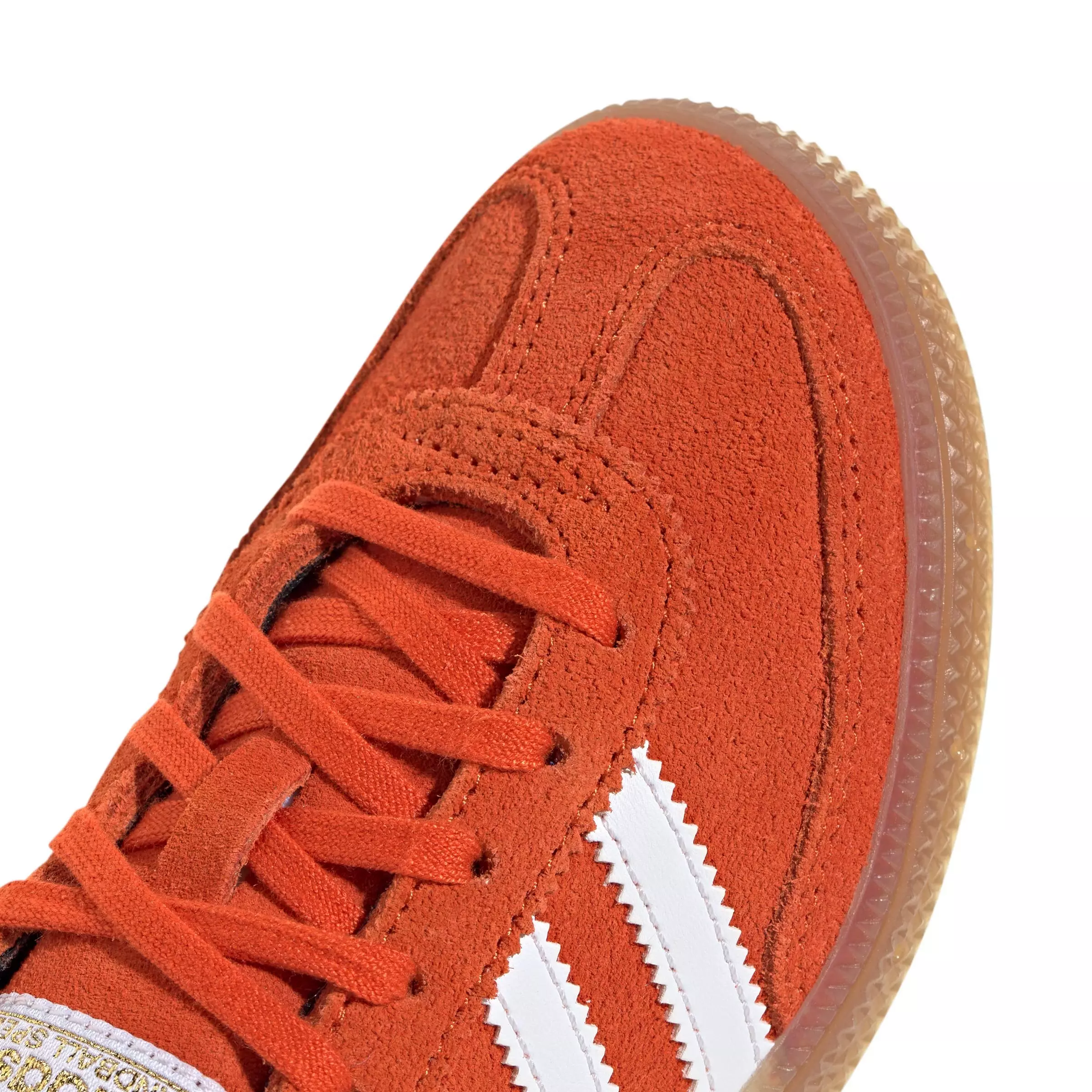 adidas Originals Handball Spezial "Collegiate Orange/Gum 5" Preschool Boys' Shoe - ORANGE/GUM