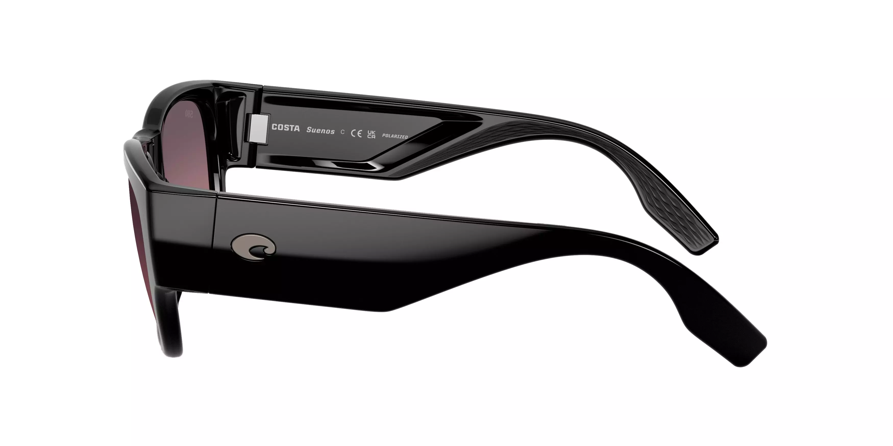 Costa Del Mar Sueños Rose Gradient 580G Polarized Sunglasses - Black - BLACK/PINK