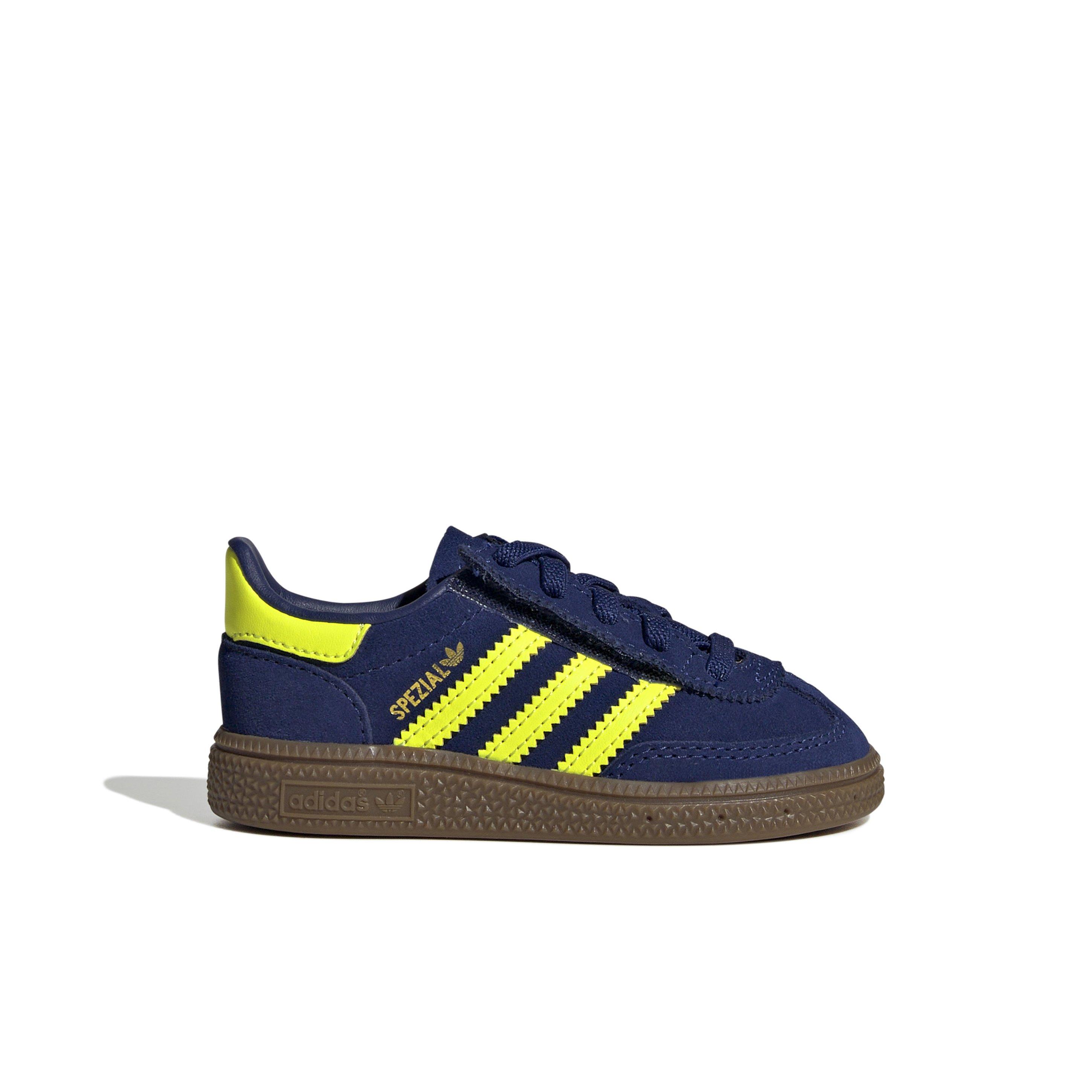 adidas Originals Handball Spezial Comfort Closure "Victory Blue/Yellow/Gum 5" Infant Boys' Shoe - BLUE/YELLOW/GUM Thumbnail View 1