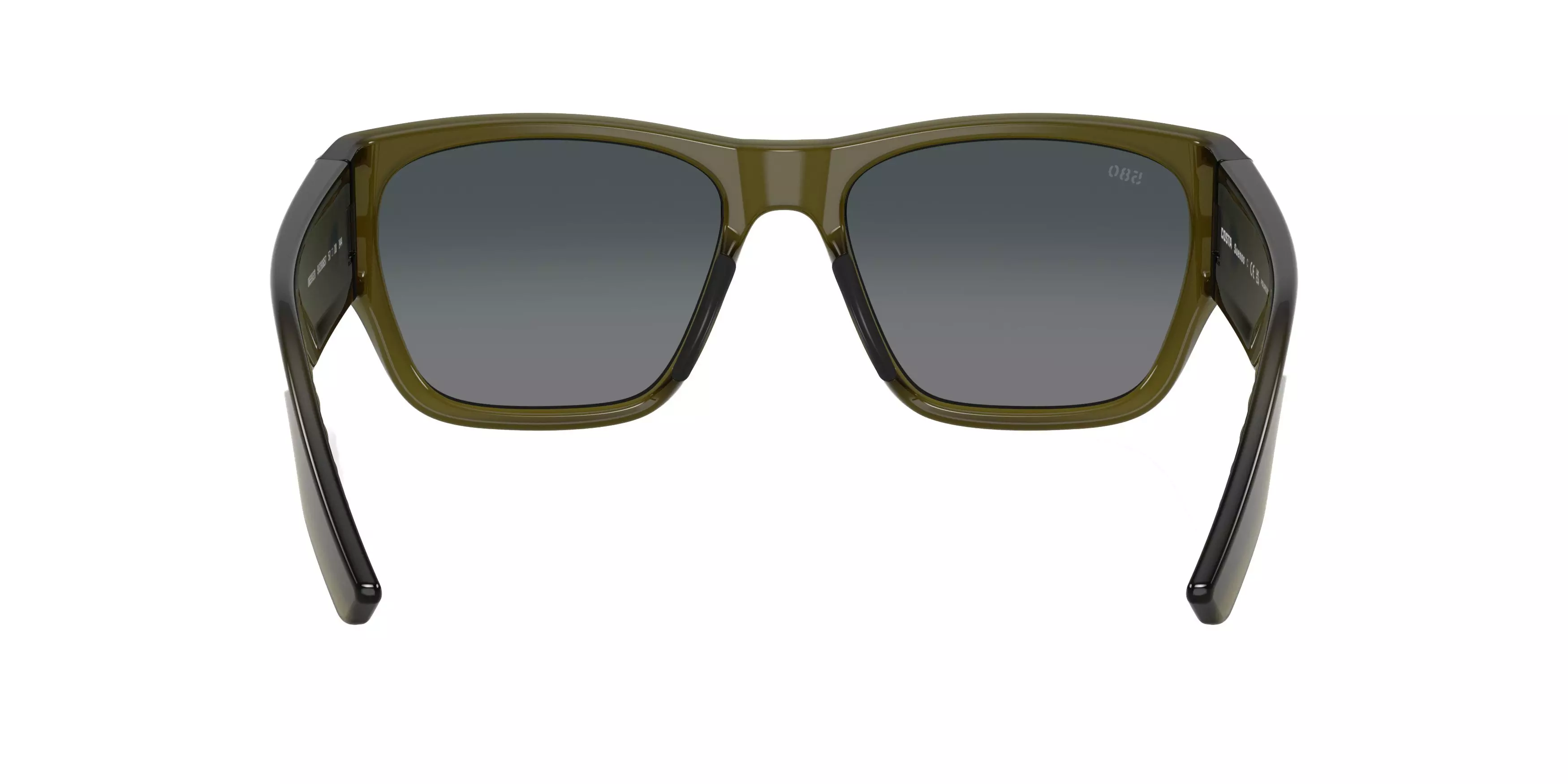 Costa Del Mar Sueños Grey Gradient 580G Polarized Sunglasses - Translucent Algae - GREEN/GREY
