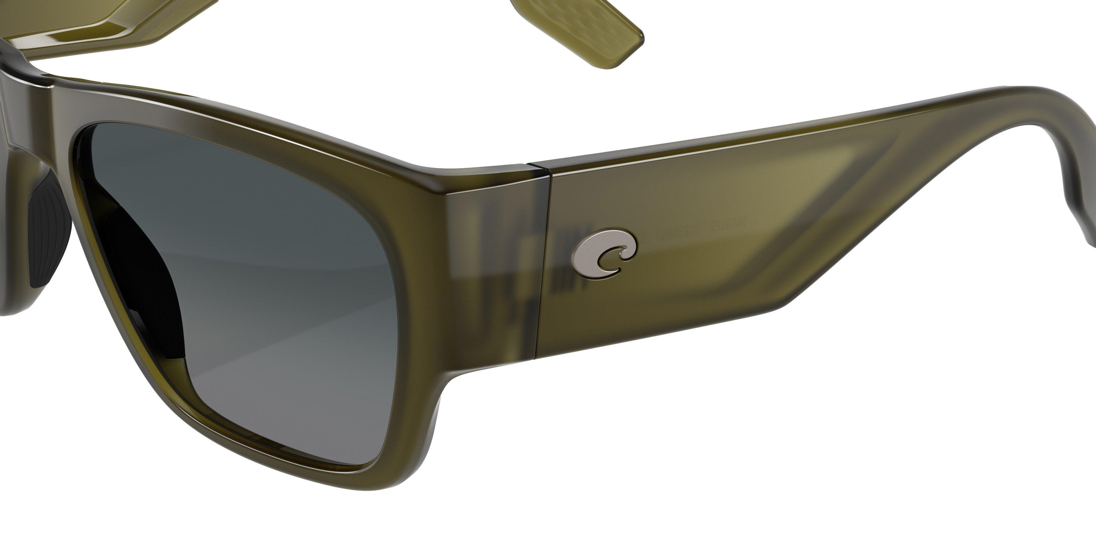 Costa Del Mar Sue&ntilde;os Grey Gradient 580G Polarized Sunglasses - Translucent Algae - GREEN/GREY Thumbnail View 5