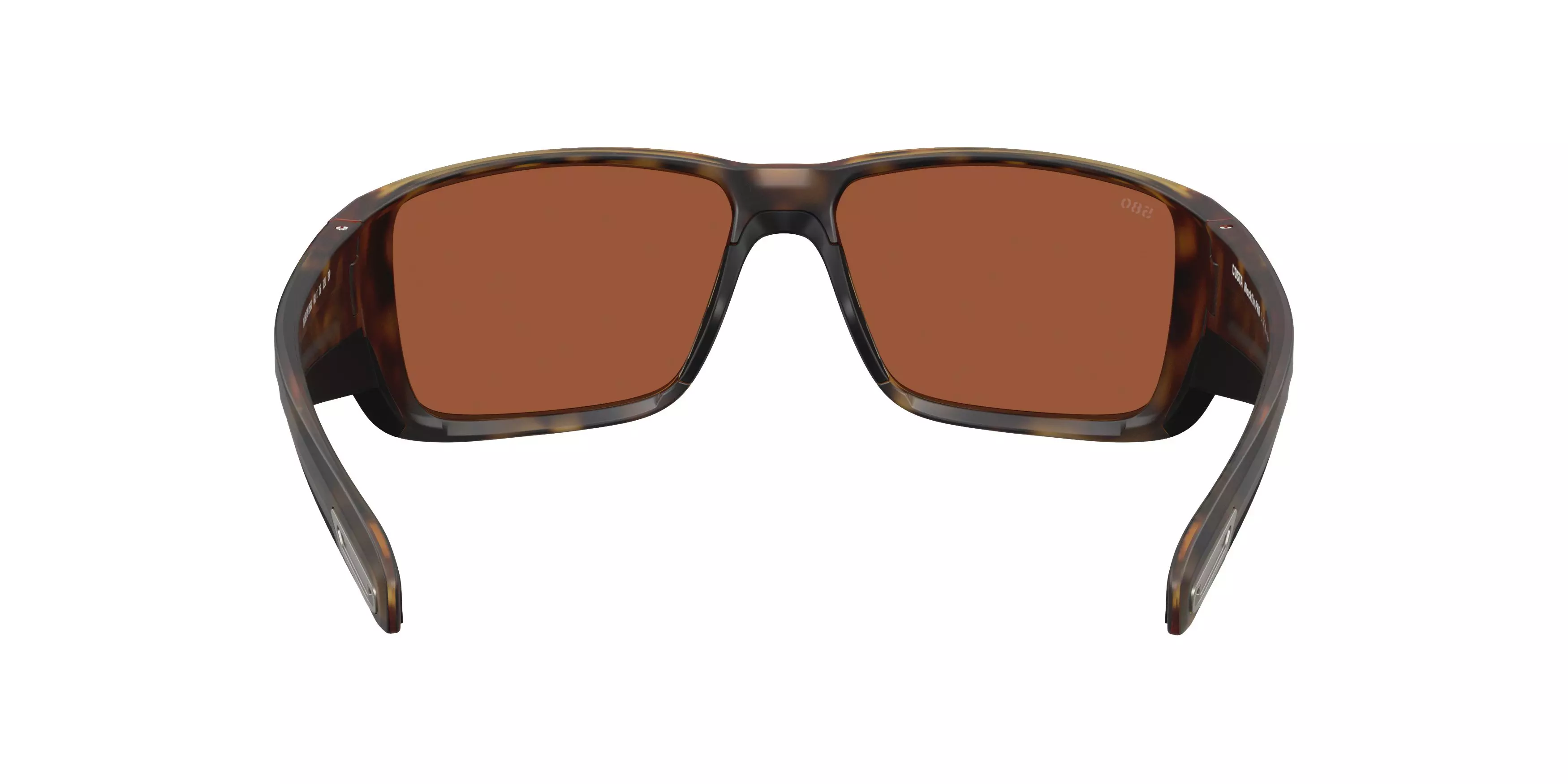 Costa Del Mar Blackfin Pro Green Mirror 580G Polarized Sunglasses - Matte Tortoise - BROWN/GREEN