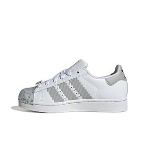 adidas Originals Superstar II X Minecraft "Ftwr White/Grey Two/Core Black" Grade School Boys' Shoe