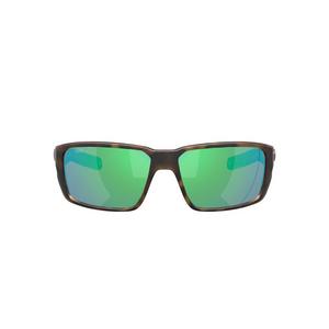 Costa Del Mar Fantail Pro Green Mirror 580G Polarized Sunglasses - Matte Tortoise