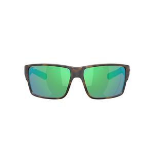 Costa Del Mar Reefton Pro Green Mirror 580G Polarized Sunglasses - Matte Tortoise