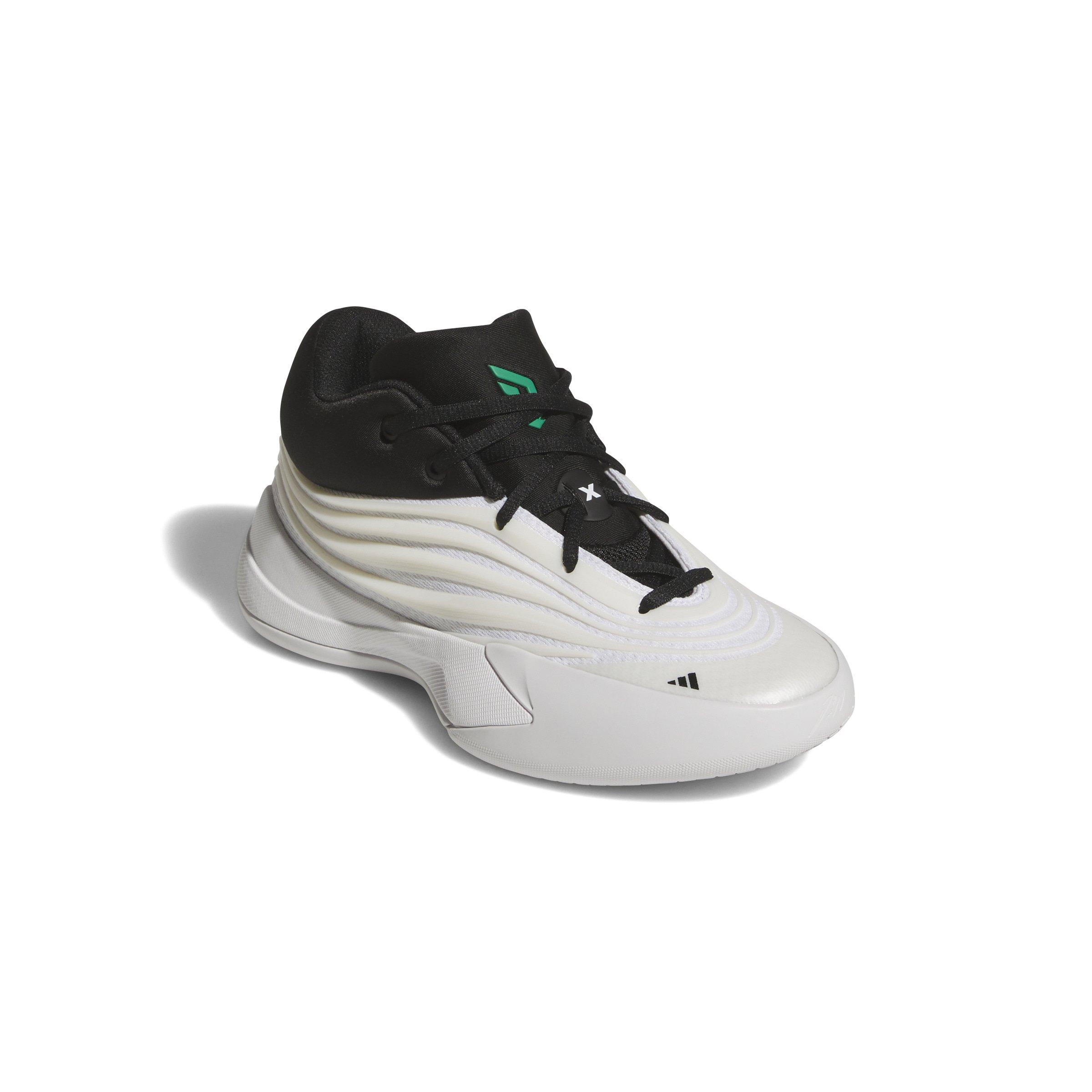 adidas Dame X Grade School Boys' "Zero Metallic/Core Black/Court Green" Basketball Shoe