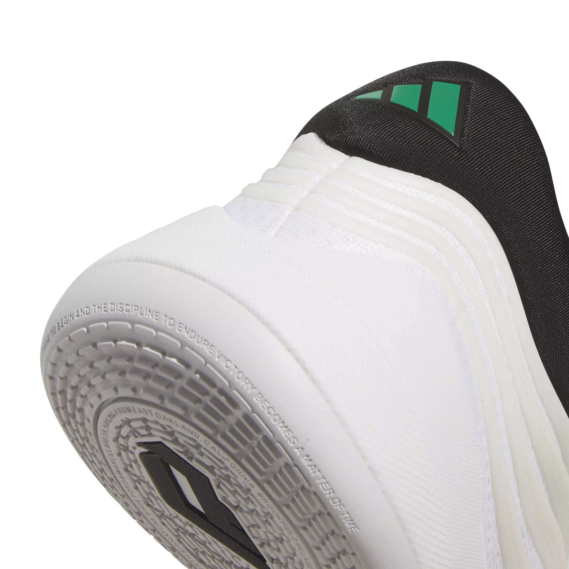 adidas Dame X "Zero Metallic/Core Black/Court Green" Grade School Boys' Basketball Shoe - ZERO/BLACK/GREEN