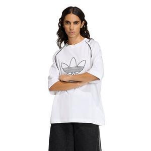 adidas Originals Women's Adilenium Oversized T-Shirt - White