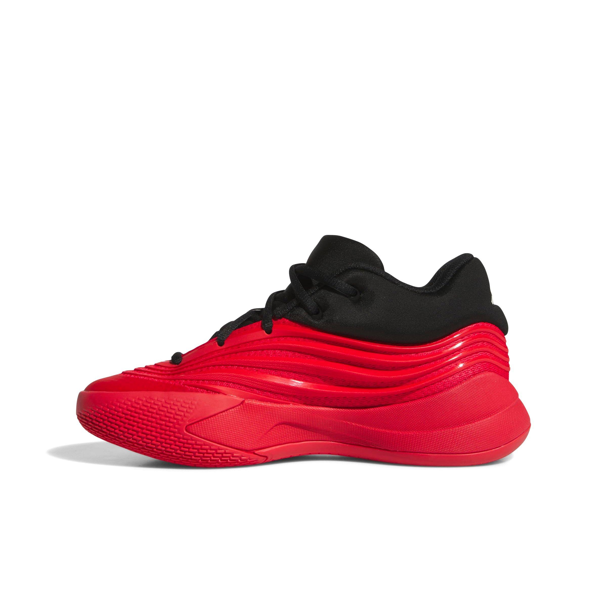 adidas Dame X Grade School Boys' "Pure Ruby/Core Black/Zero Metallic" Basketball Shoe