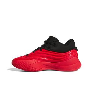 adidas Dame X "Pure Ruby/Core Black/Zero Metallic" Grade School Boys' Basketball Shoe