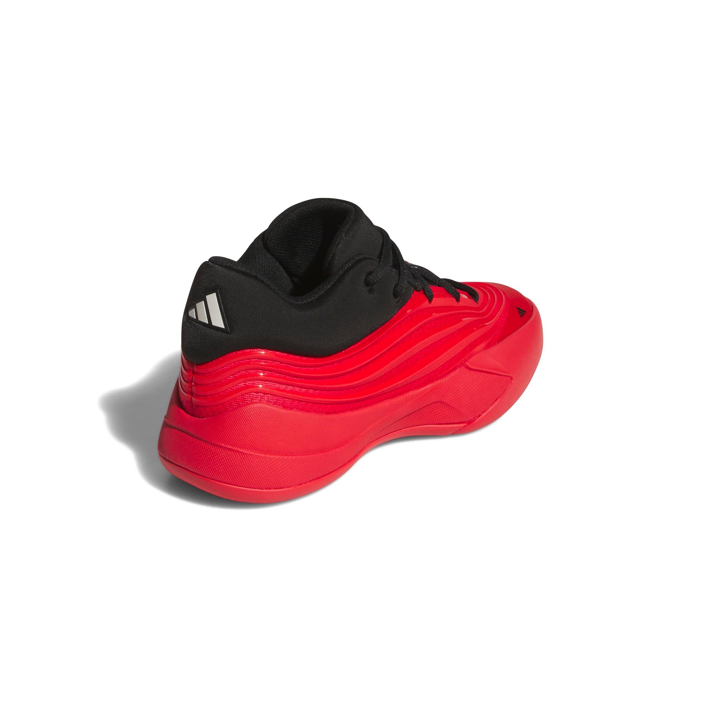 adidas Dame X Grade School Boys' "Pure Ruby/Core Black/Zero Metallic" Basketball Shoe