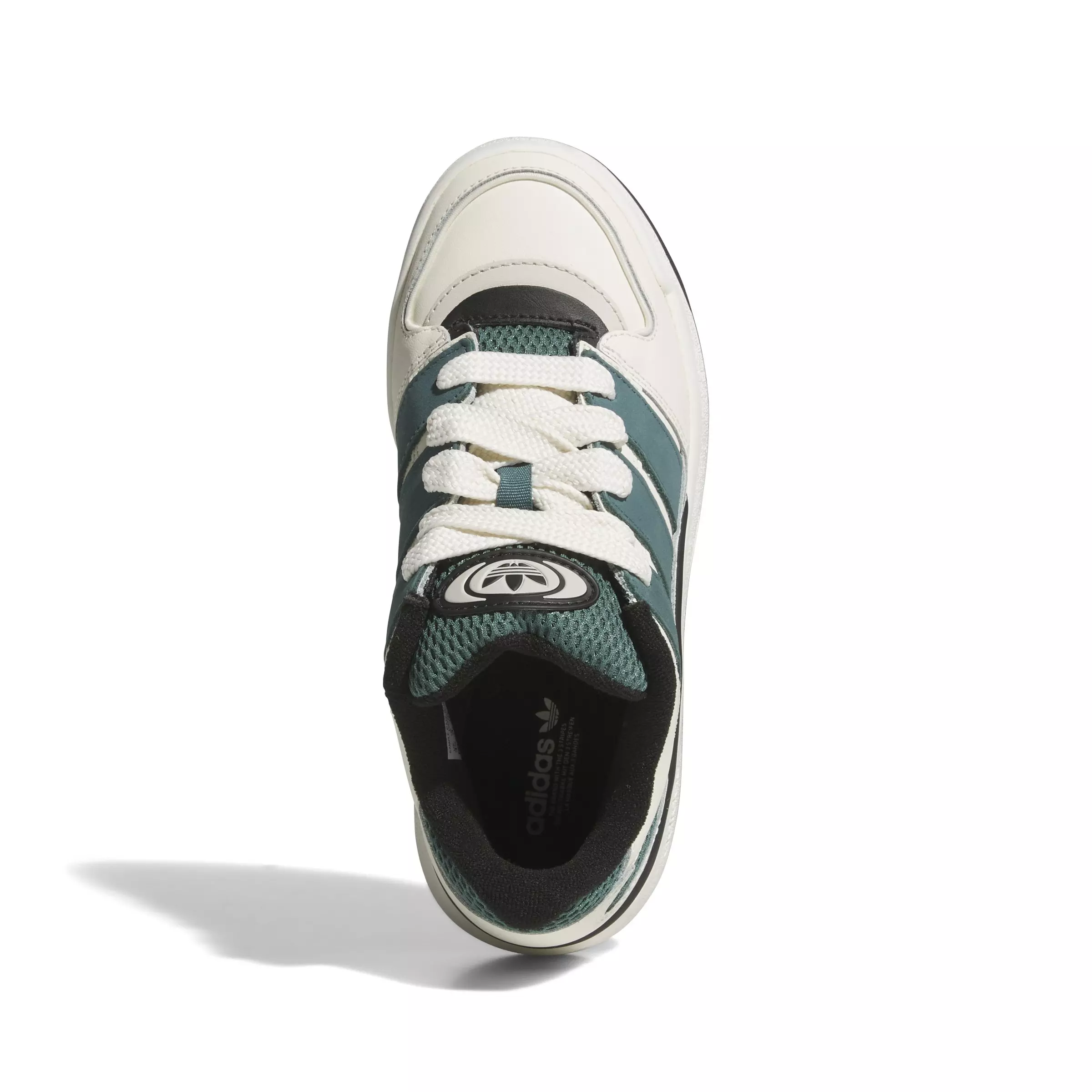 adidas Forum2000 "Off White/Preloved Teal/Core Black" Grade School Boys' Shoe - OFF WHITE/TEAL/BLACK