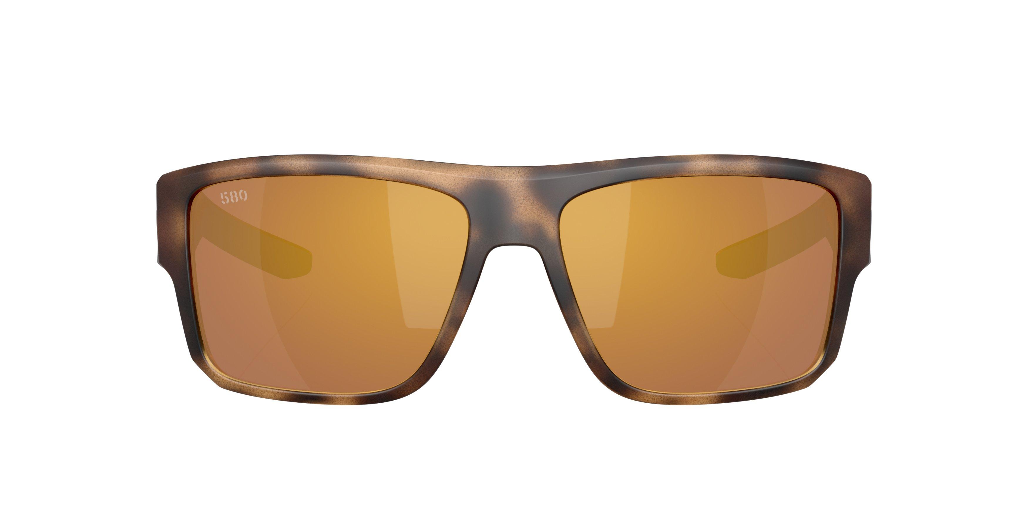 Costa Del Mar Taxman Gold Mirror 580G Polarized Sunglasses - Matte Tortoise - BROWN/GOLD Thumbnail View 2