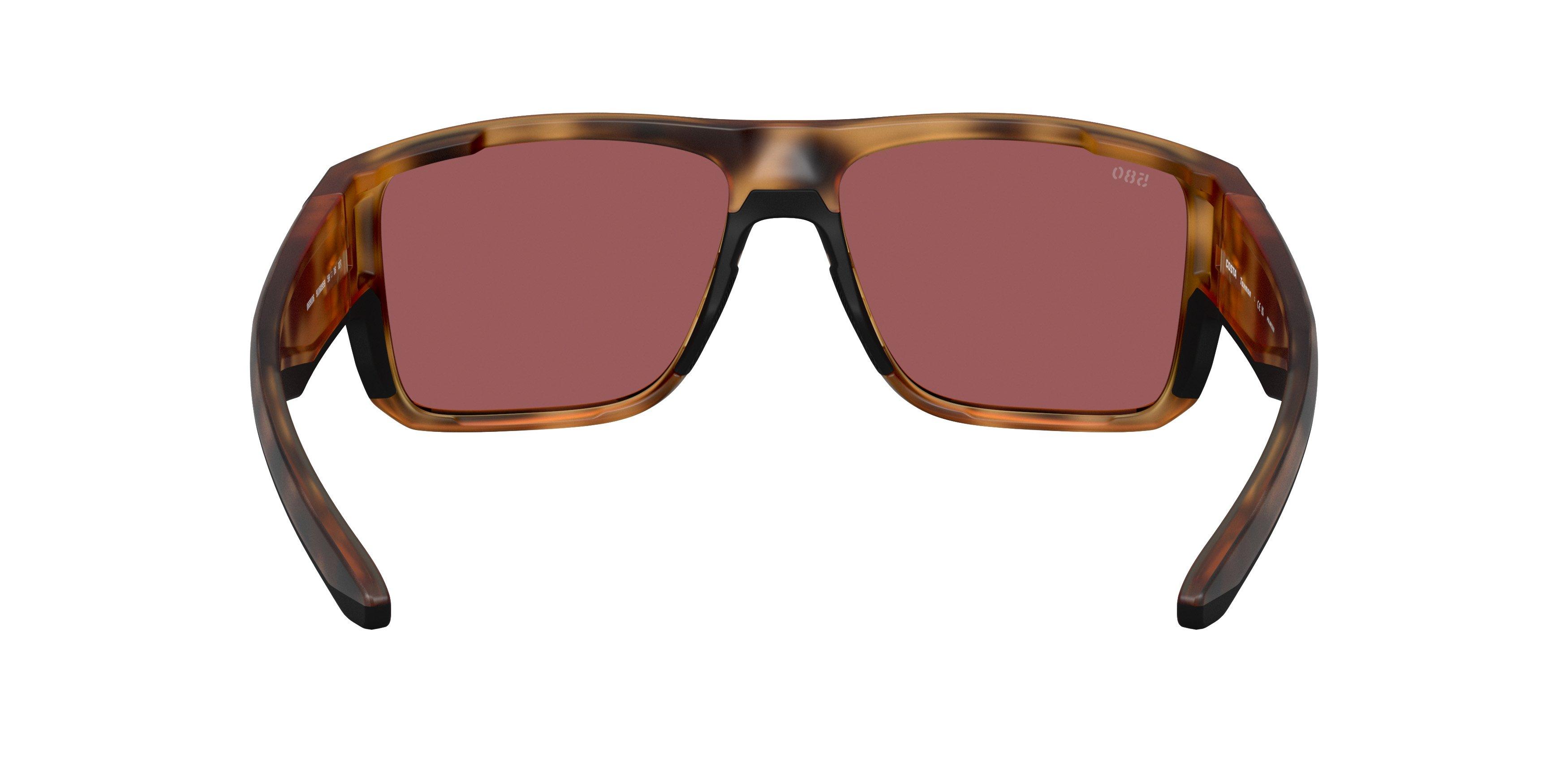 Costa Del Mar Taxman Gold Mirror 580G Polarized Sunglasses - Matte Tortoise - BROWN/GOLD Thumbnail View 3