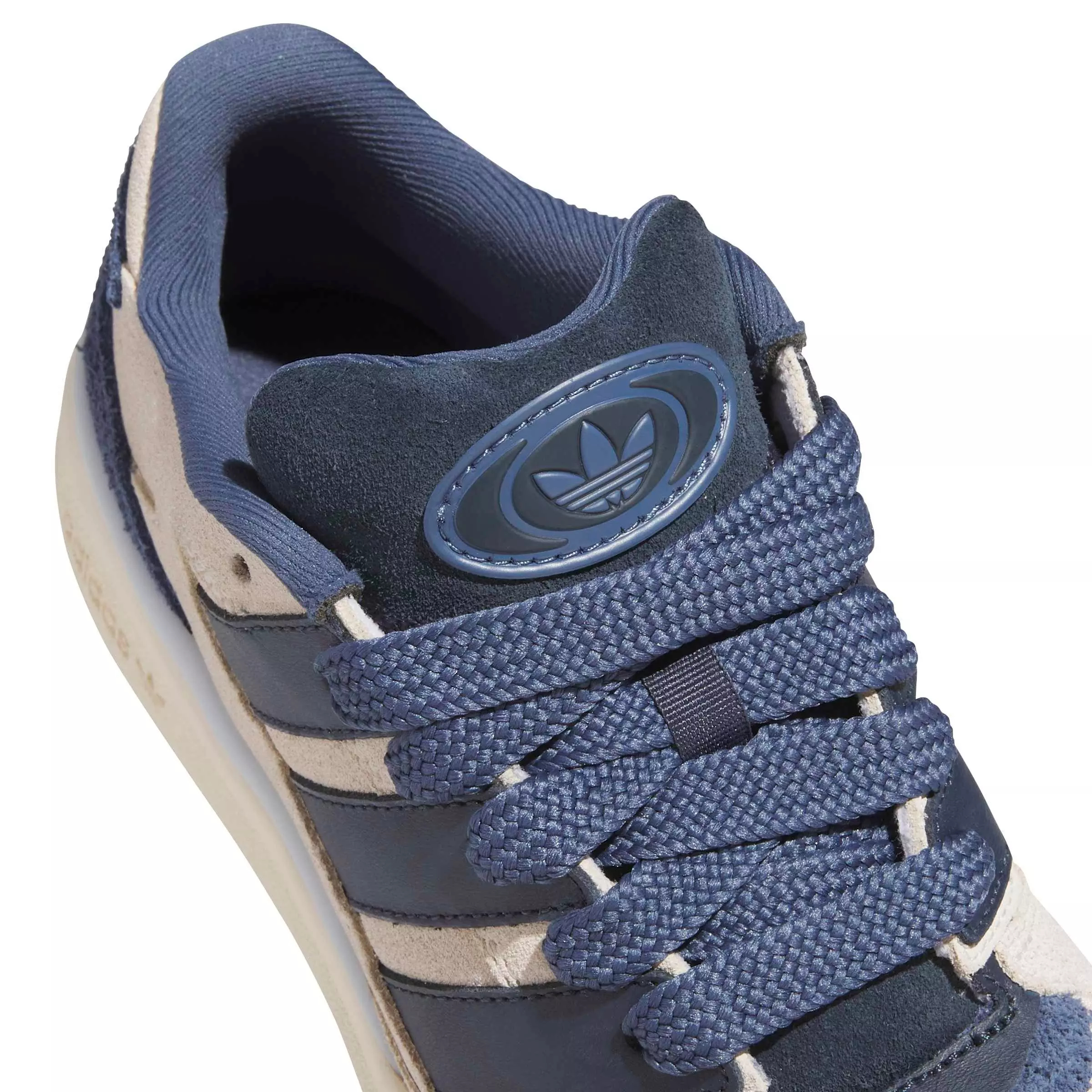 adidas Forum2000 "Wonder White/Aurora Ink/Preloved Ink" Grade School Boys' Shoe - WHITE/INK/INK