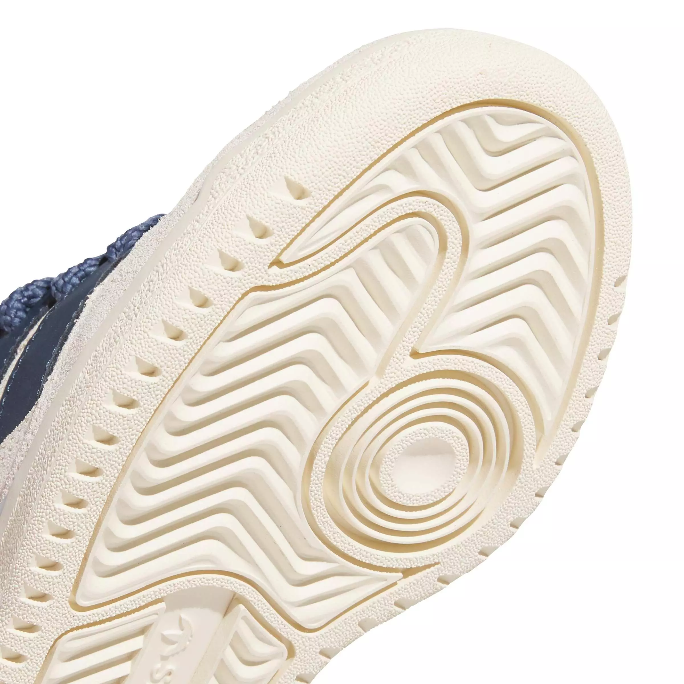 adidas Forum2000 "Wonder White/Aurora Ink/Preloved Ink" Grade School Boys' Shoe - WHITE/INK/INK