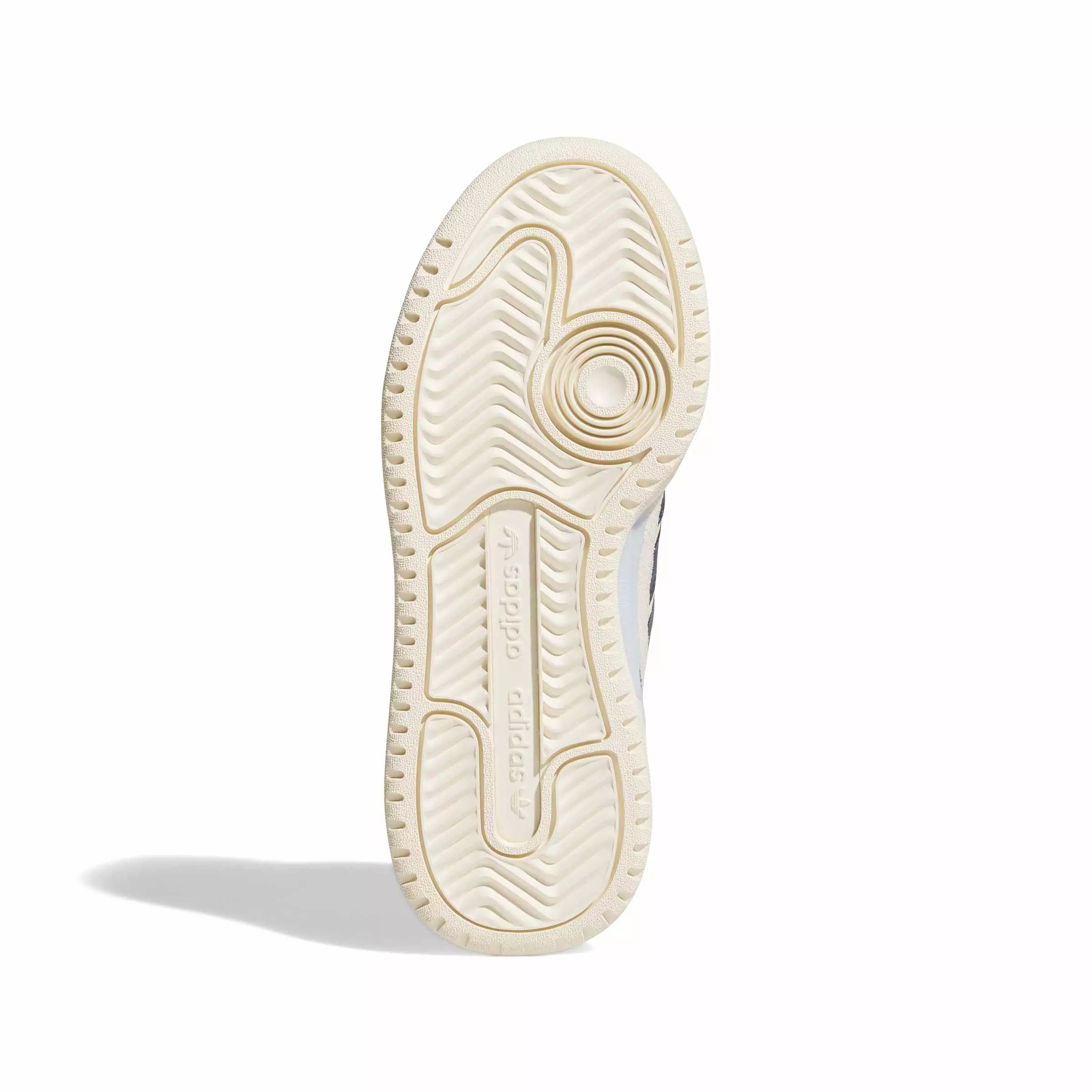 adidas Forum2000 "Wonder White/Aurora Ink/Preloved Ink" Grade School Boys' Shoe - WHITE/INK/INK