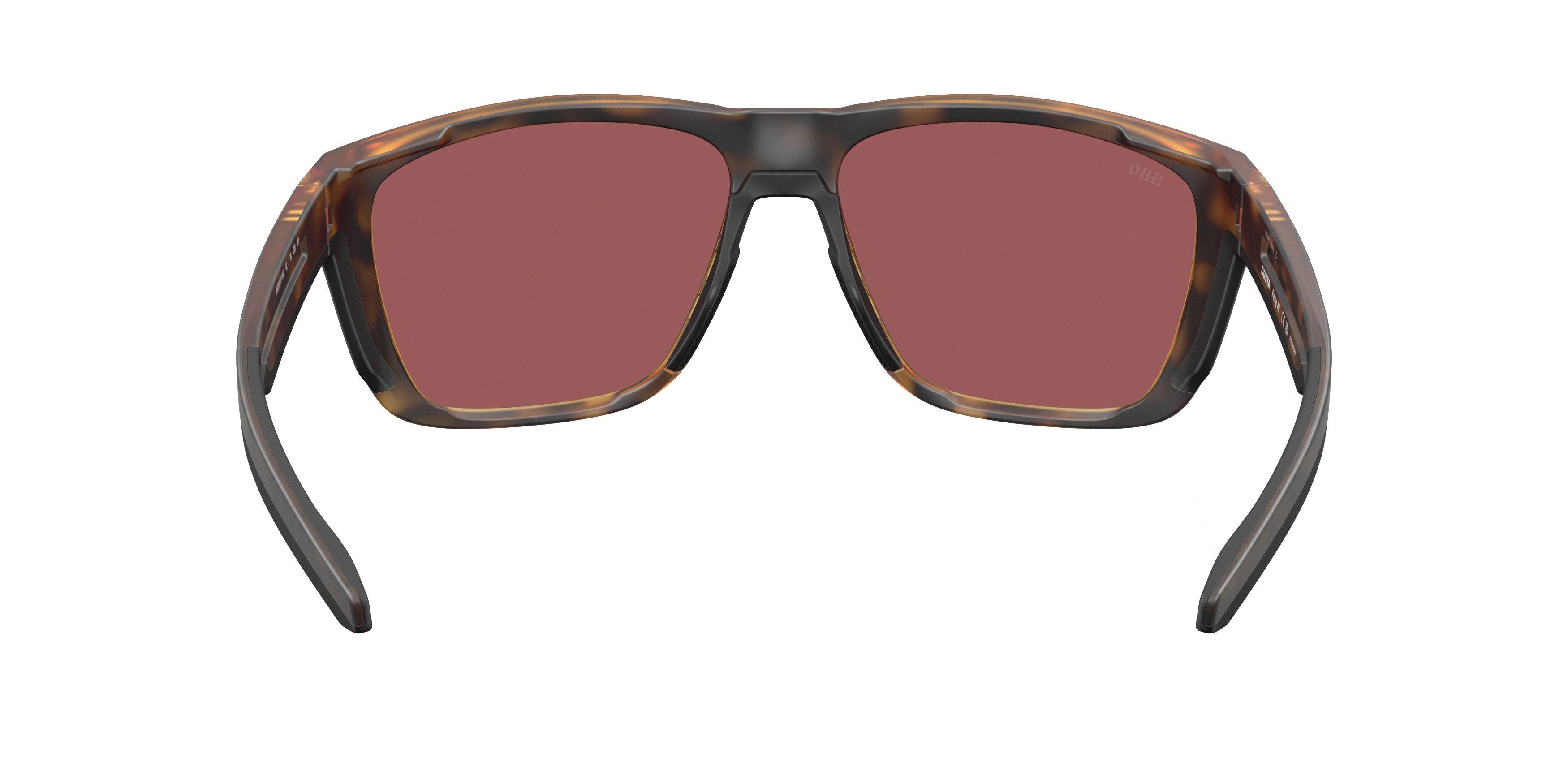 Costa Del Mar Ferg XL Gold Mirror 580G Polarized Sunglasses - Matte Tortoise - BROWN/GOLD Thumbnail View 3