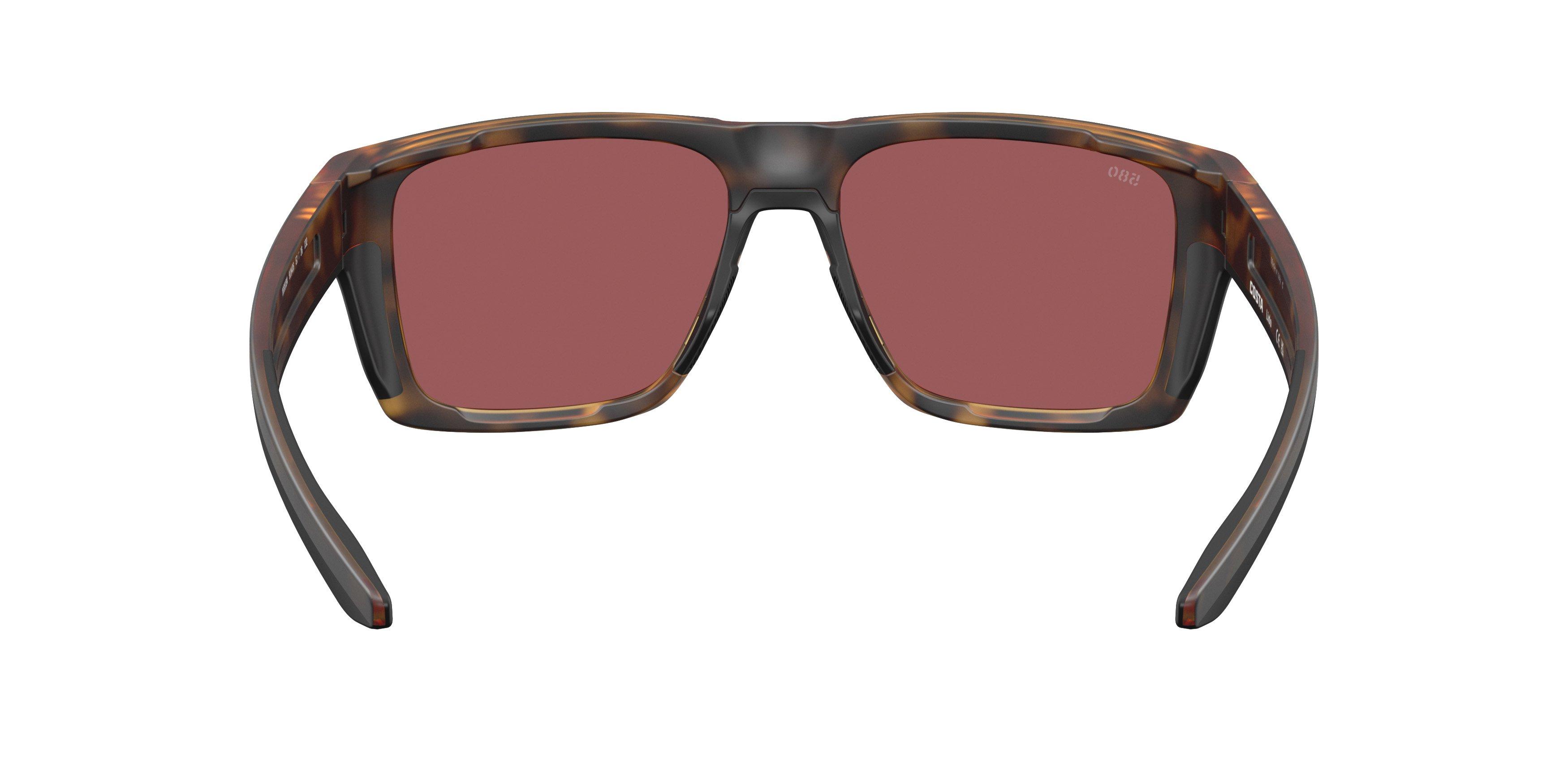 Costa Del Mar Lido Gold Mirror 580G Polarized Sunglasses - Matte Tortoise - BROWN/GOLD Thumbnail View 3