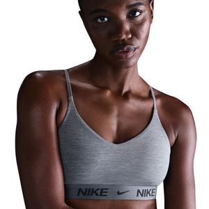 Nike Women's Indy Light Support Padded Adjustable Sports Bra - Grey - GREY